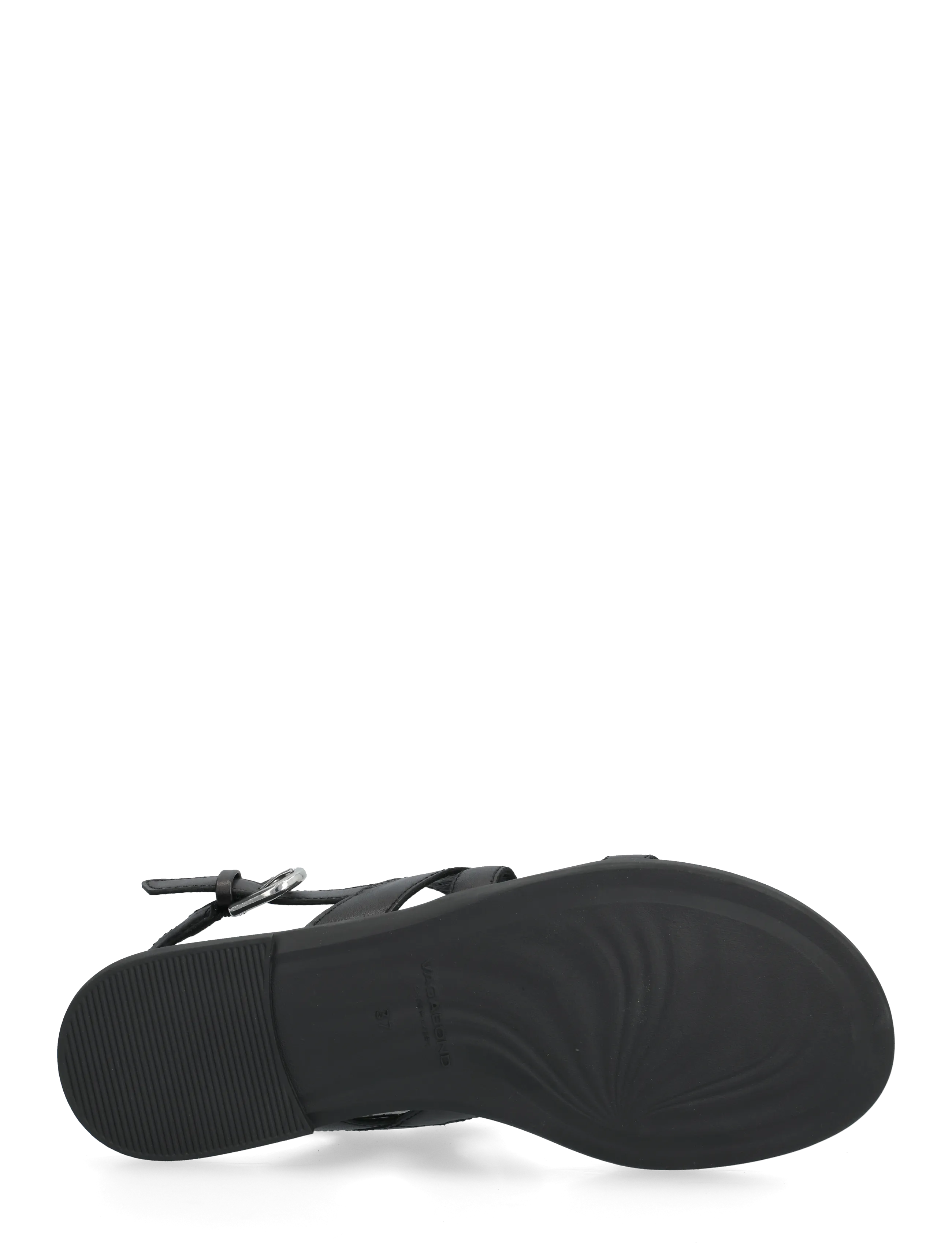 VAGABOND - ZAIDA - platta sandaler - black - 5