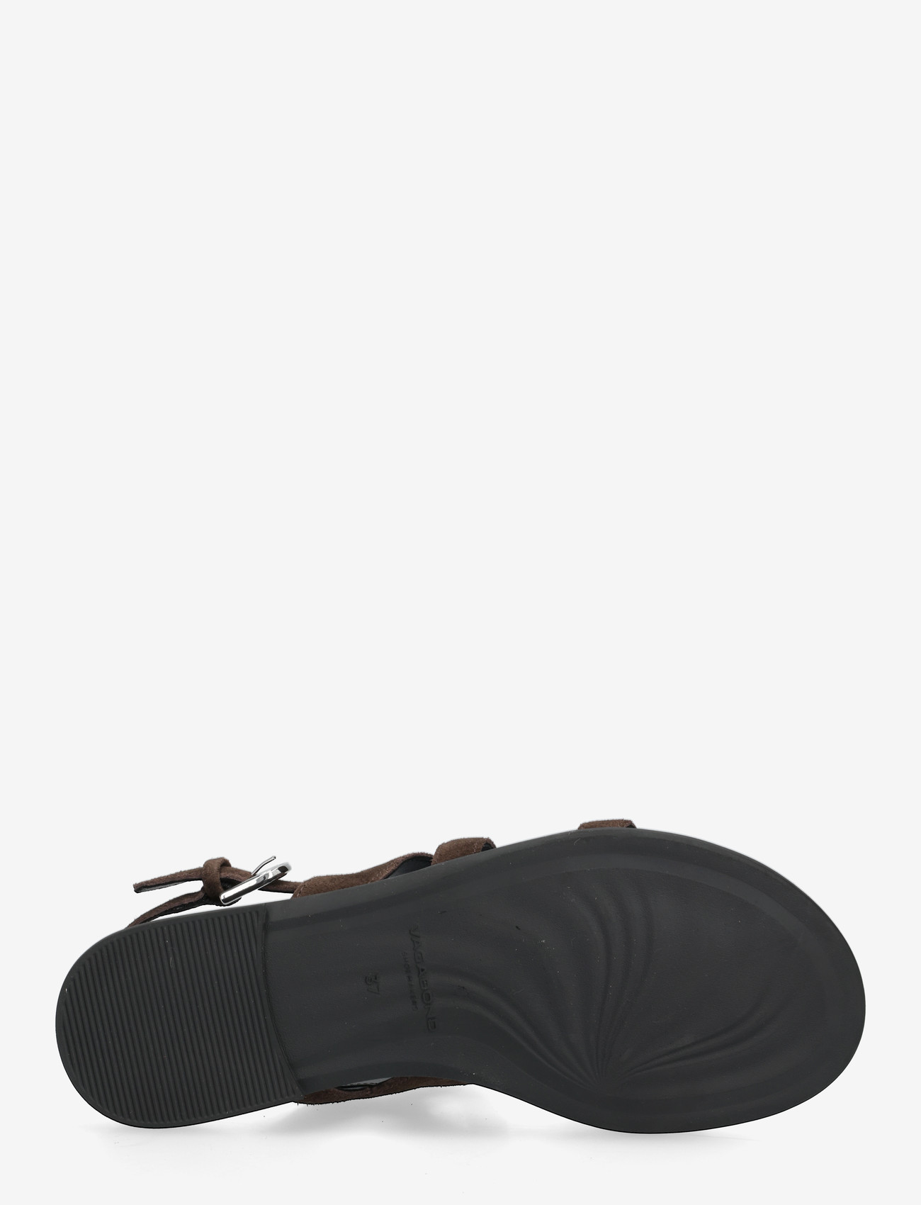 VAGABOND - ZAIDA - flade sandaler - dark brown - 5