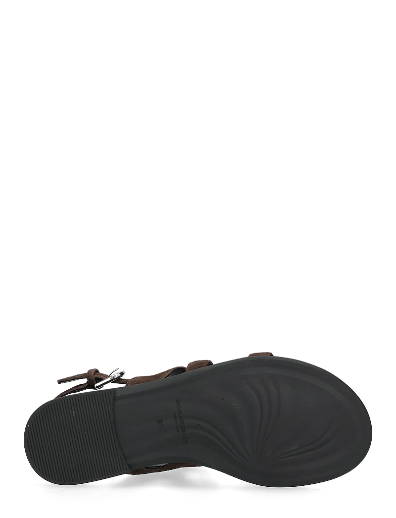 VAGABOND - ZAIDA - flade sandaler - dark brown - 5