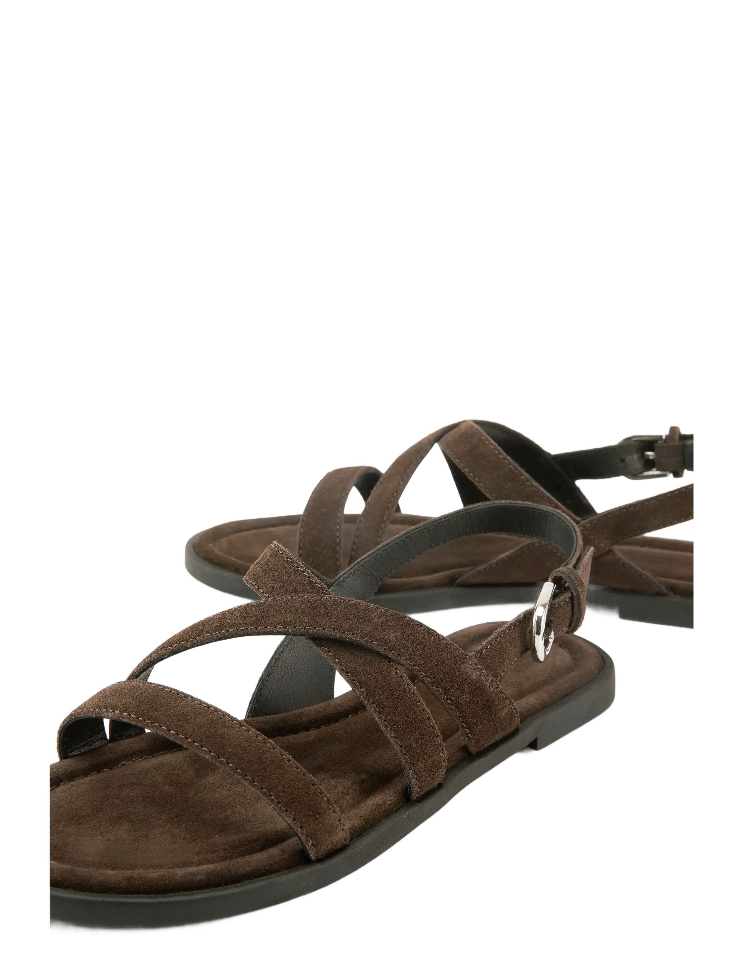 VAGABOND - ZAIDA - madalad sandaalid - dark brown - 5