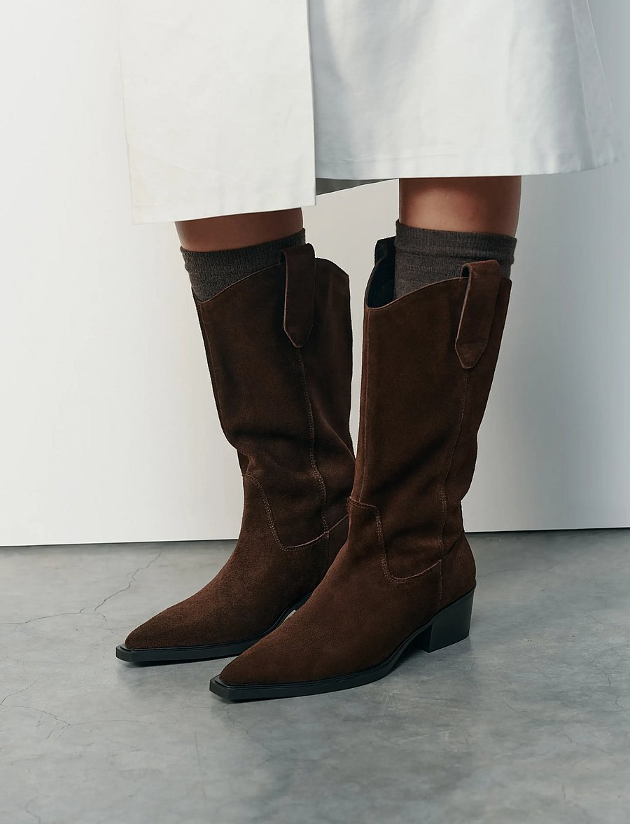 VAGABOND - KELSEY - cowboy-stiefel - dark brown - 0
