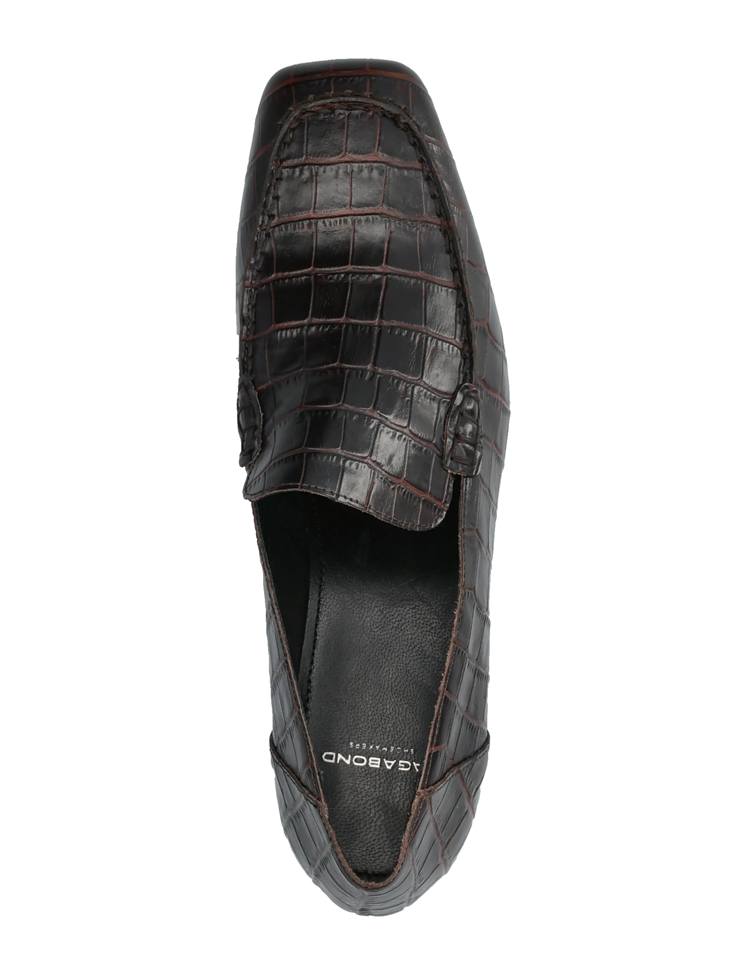 VAGABOND - DEBBI - loafer mit absatz - dark red - 3