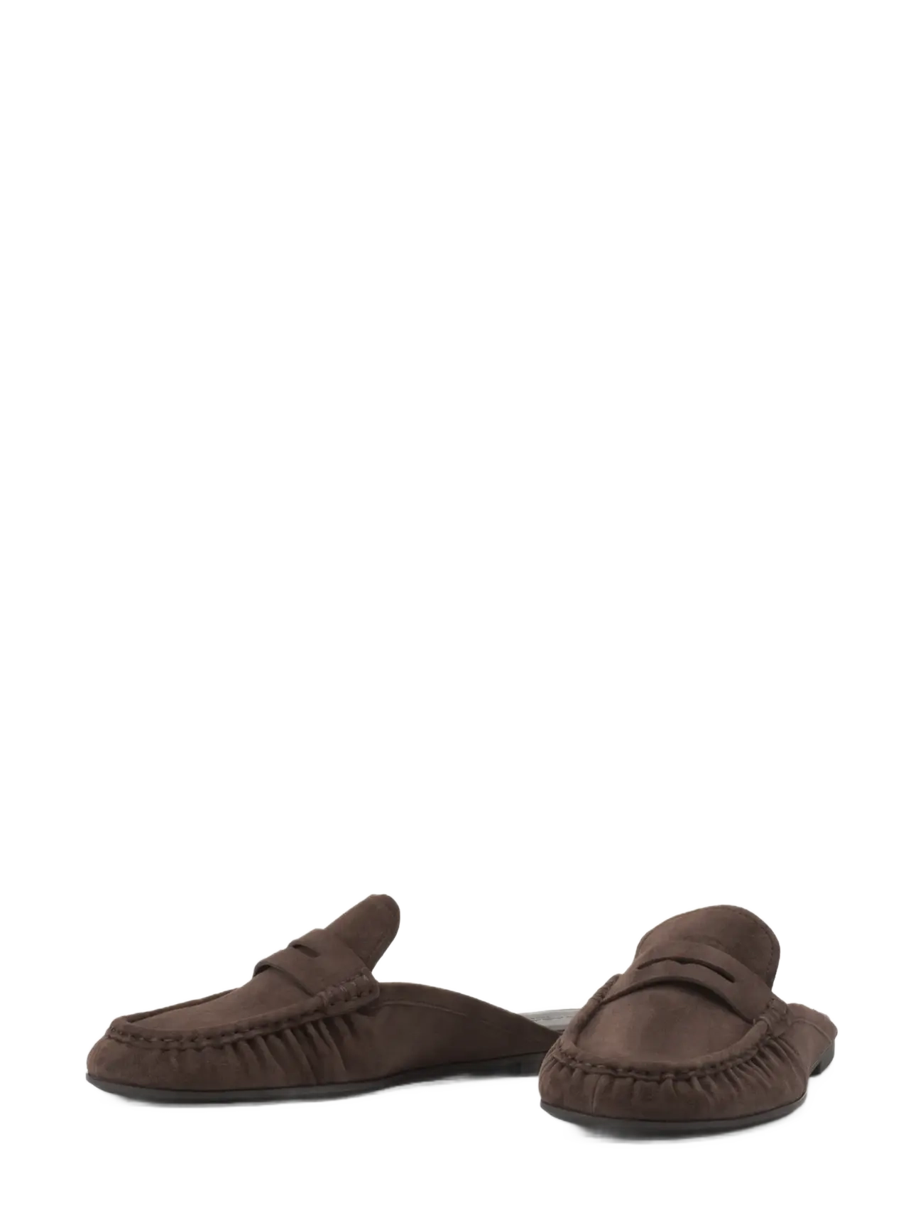 VAGABOND - ALEYA - platta mules - brown - 2