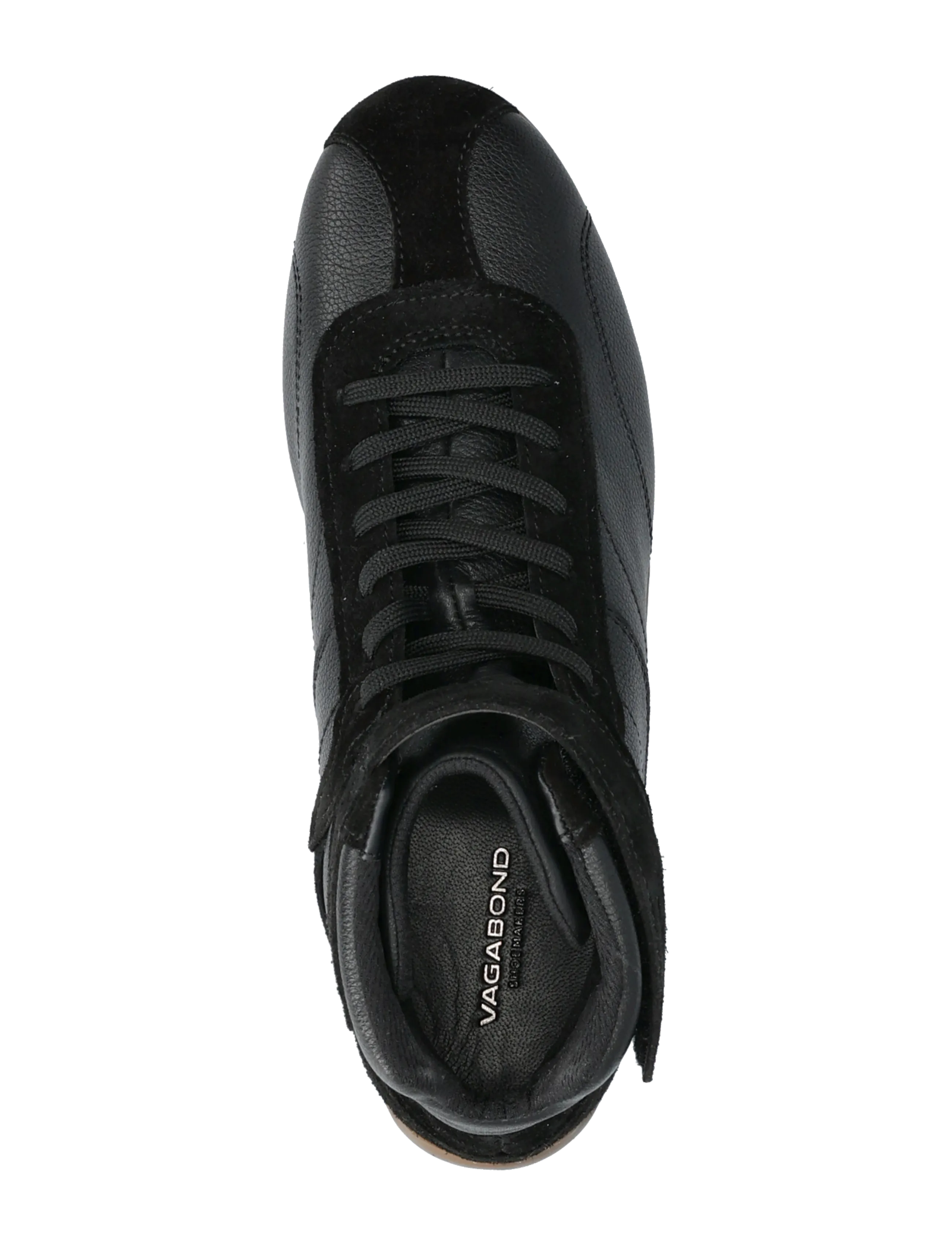 VAGABOND - HOLLIE - sporta apavi ar paaugstinātu augšdaļu - black - 4