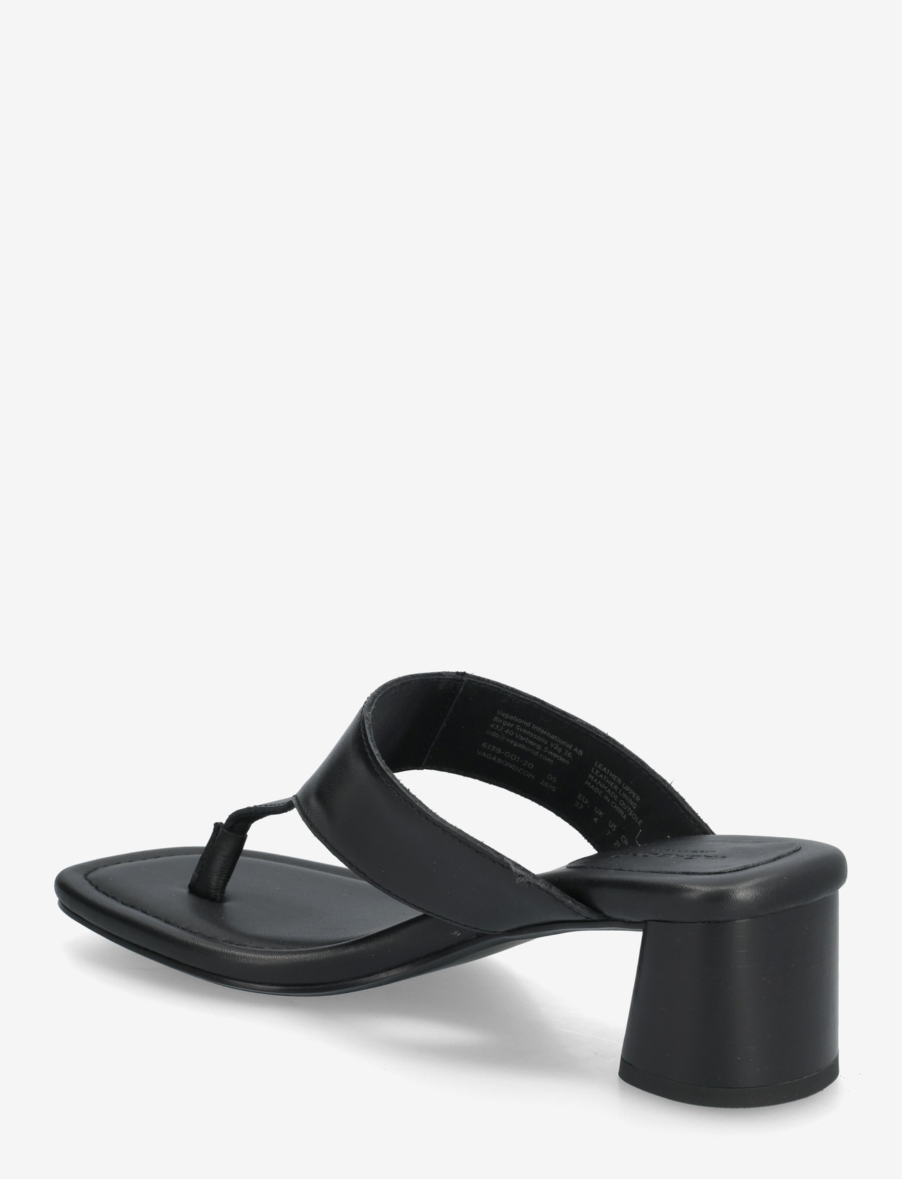 VAGABOND - EVIE - lahtised kontsakingad - black - 3