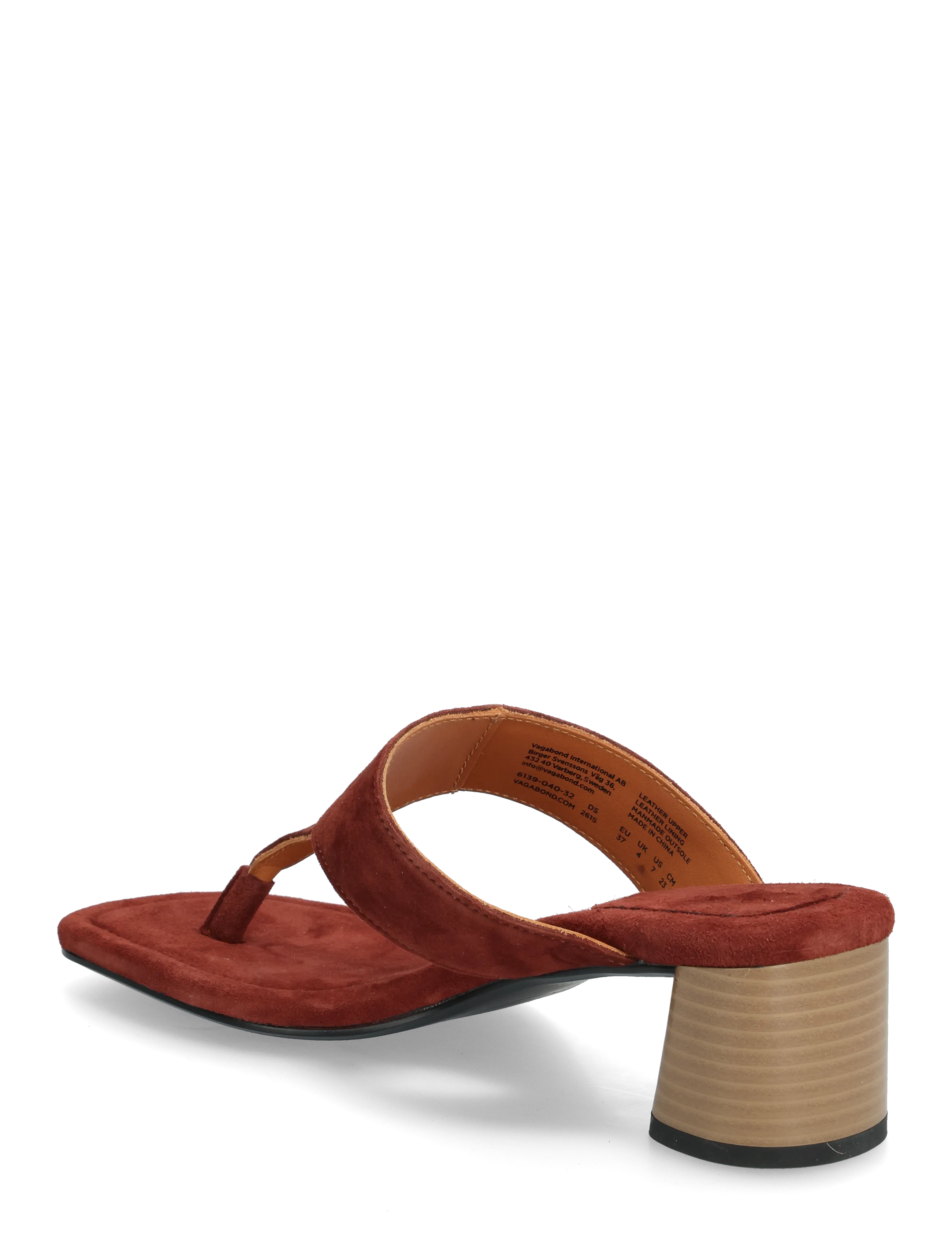 VAGABOND - EVIE - sandały na obcasie - brown - 3