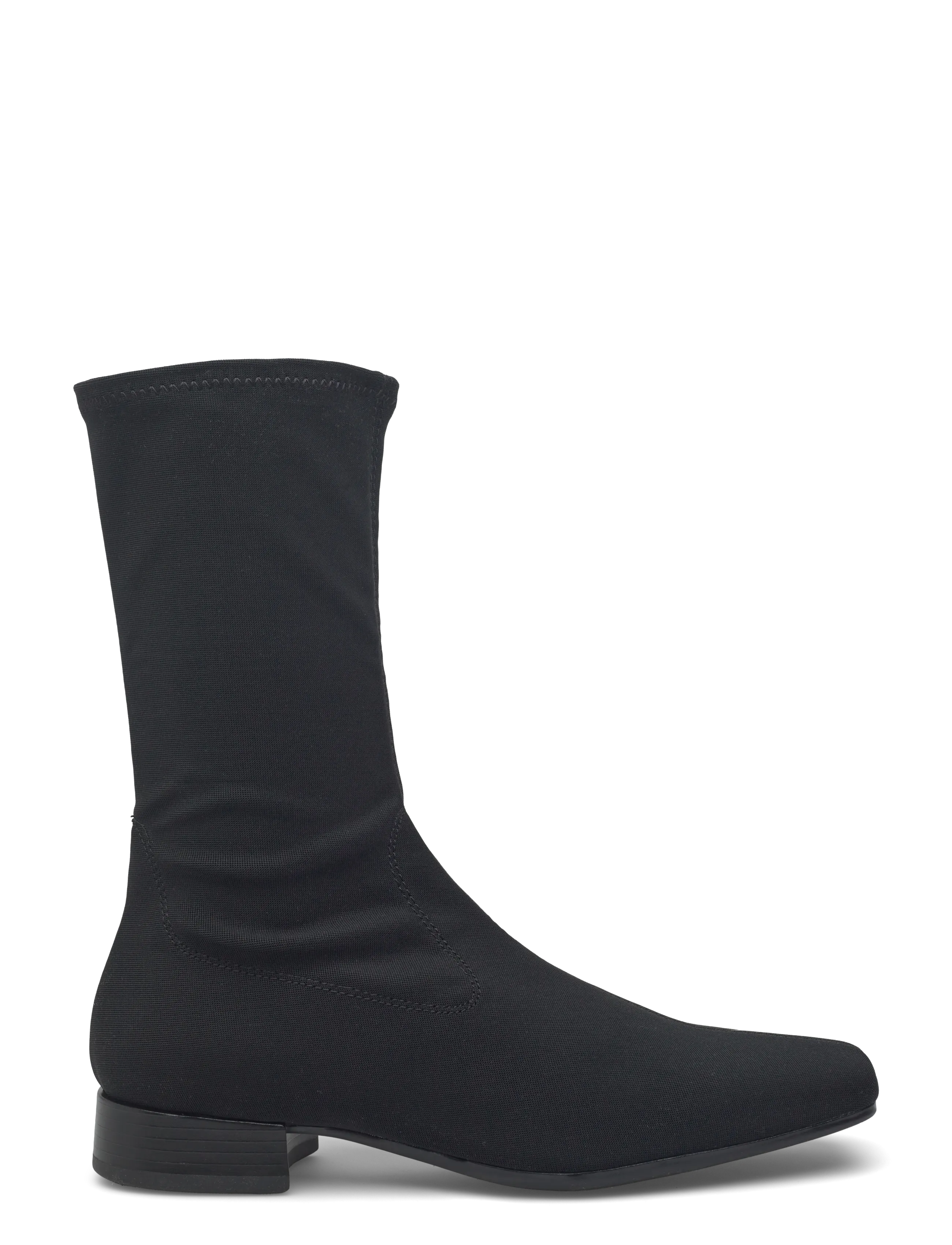 VAGABOND - MONA - płaskie botki - black - 2