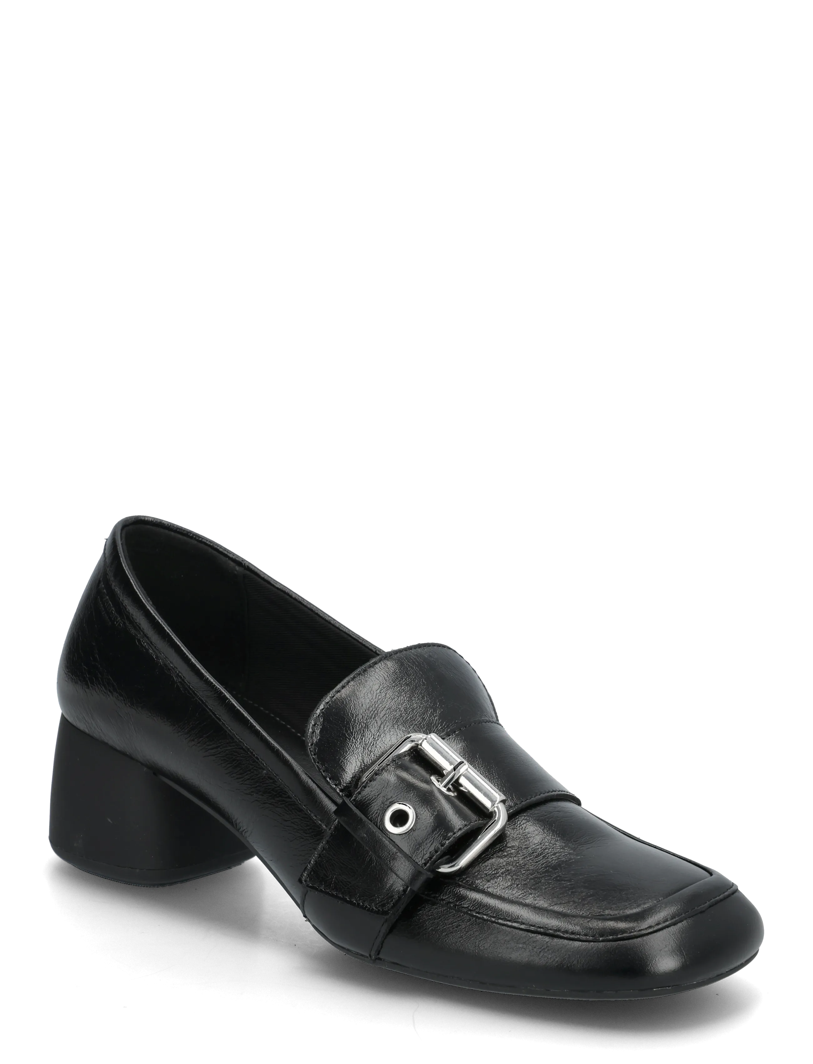 VAGABOND LIVIA - Heeled Loafers - BLACK / black