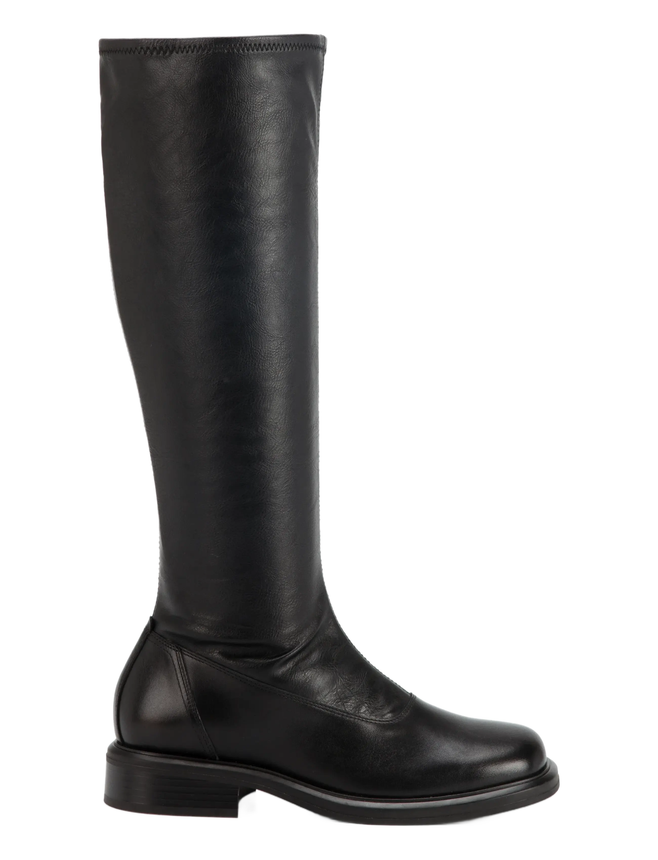 VAGABOND - ELLIS - põlveni saapad - black - 2