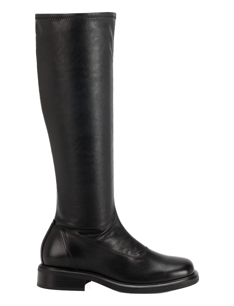 VAGABOND - ELLIS - põlveni saapad - black - 2
