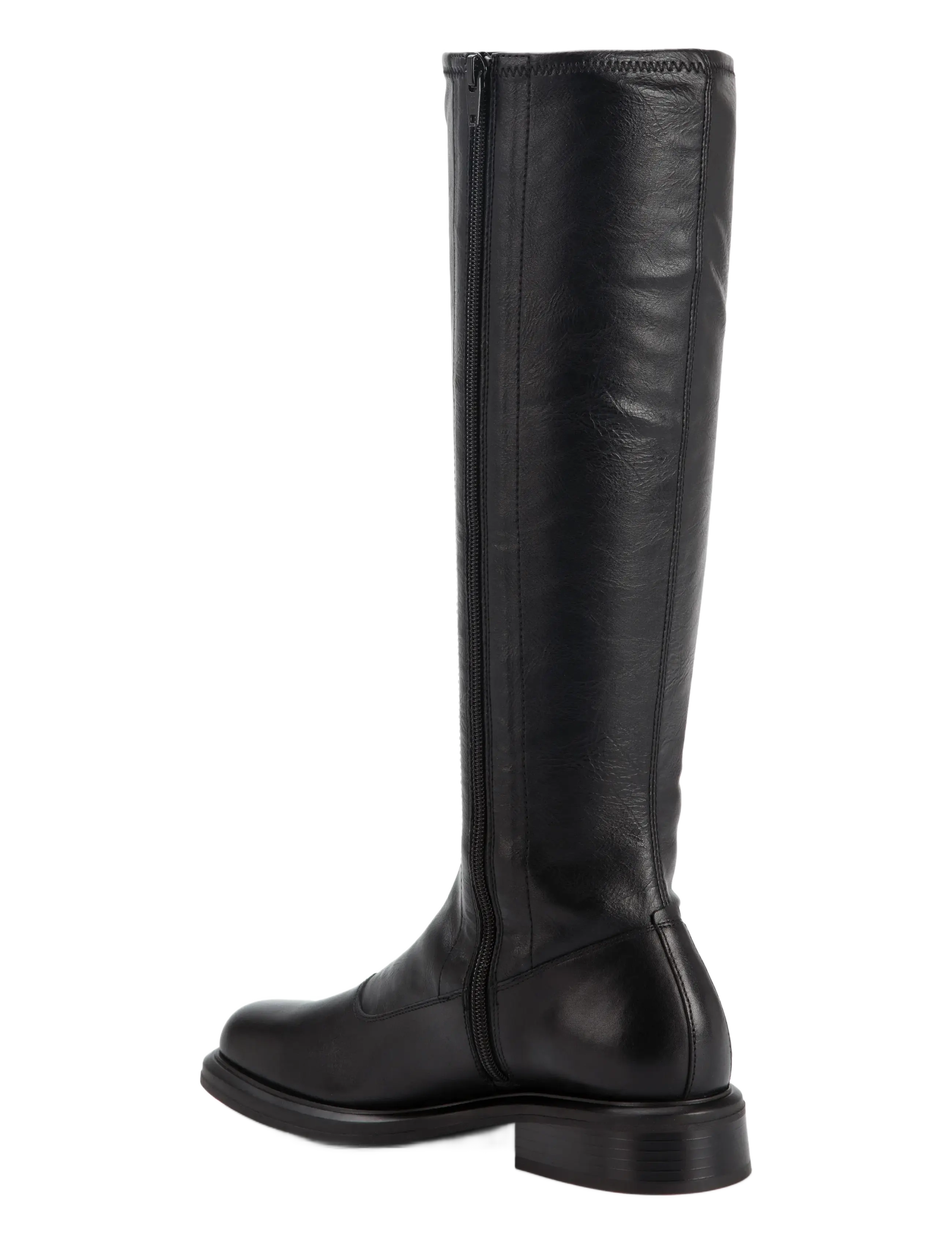 VAGABOND - ELLIS - põlveni saapad - black - 3