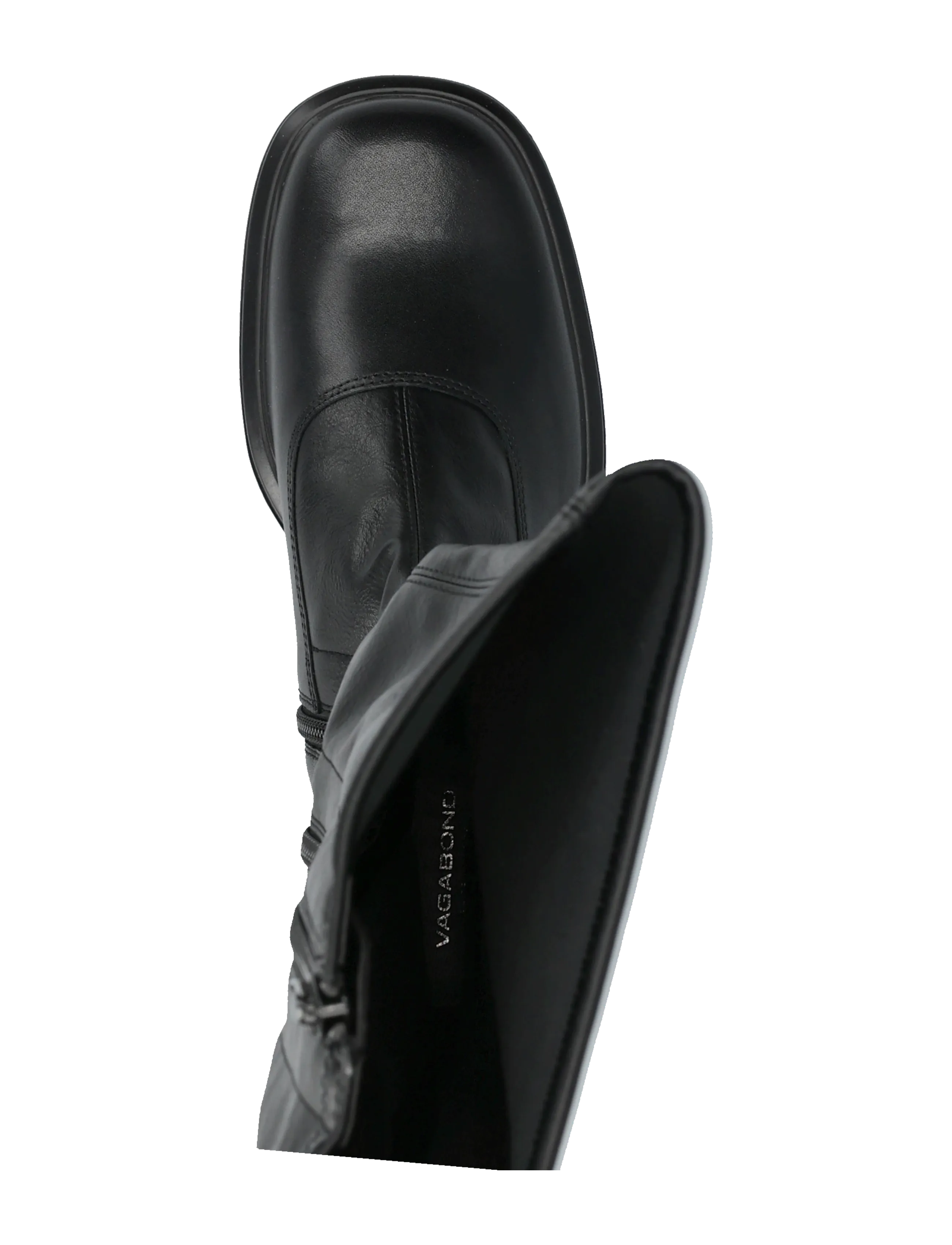 VAGABOND - ELLIS - põlveni saapad - black - 4
