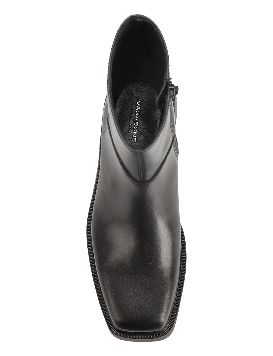 VAGABOND - JILLIAN - tasapohjaiset nilkkurit - black - 4