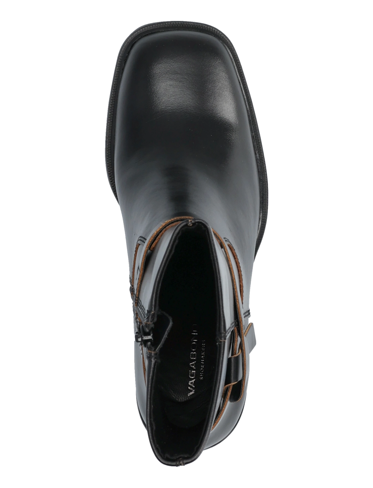 VAGABOND - MERYL - kontsaga poolsaapad - black - 3