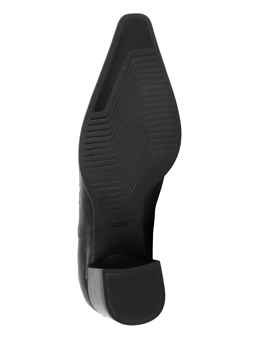 VAGABOND - GISELLE - kontsaga poolsaapad - black - 3