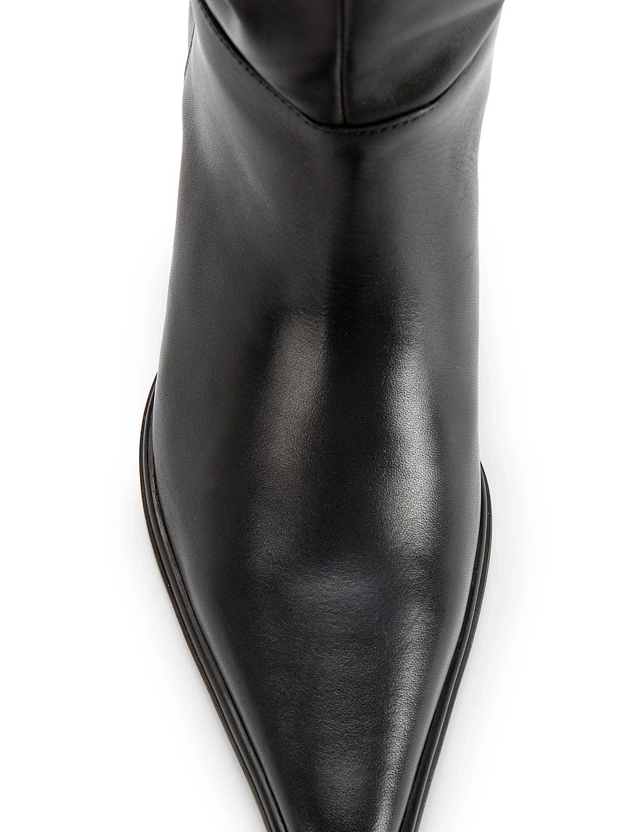 VAGABOND - GISELLE - kontsaga poolsaapad - black - 4