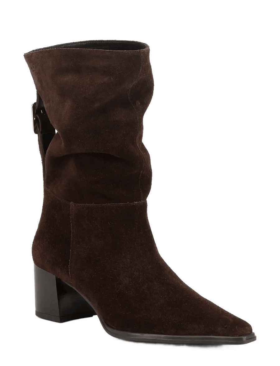 VAGABOND - GISELLE - kontsaga poolsaapad - dark brown - 0