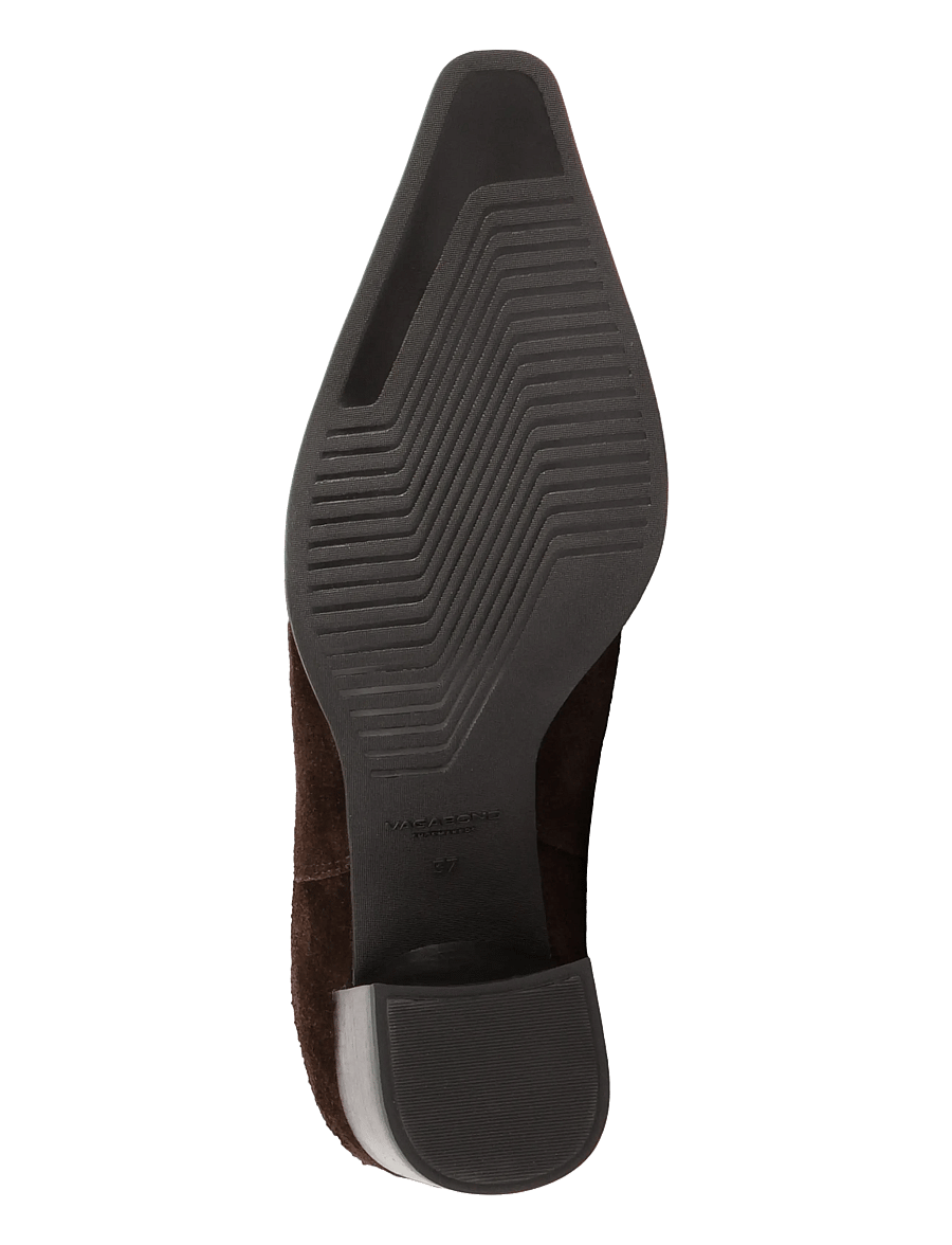 VAGABOND - GISELLE - kontsaga poolsaapad - dark brown - 3
