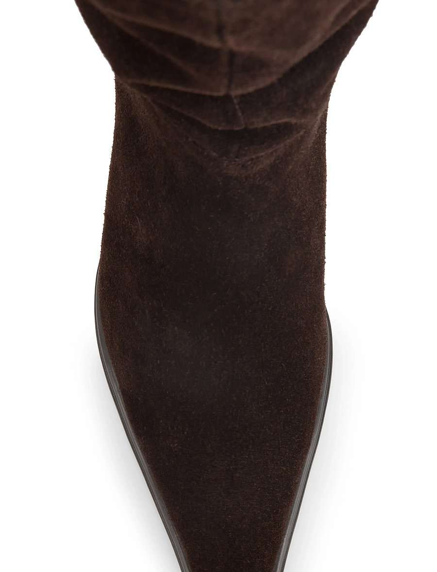 VAGABOND - GISELLE - kontsaga poolsaapad - dark brown - 4