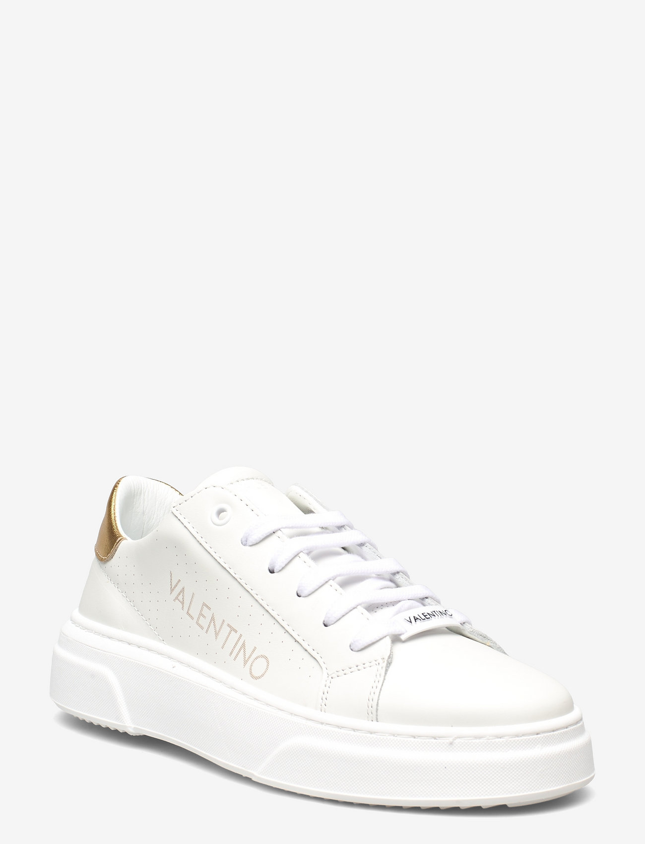 silver low top sneakers