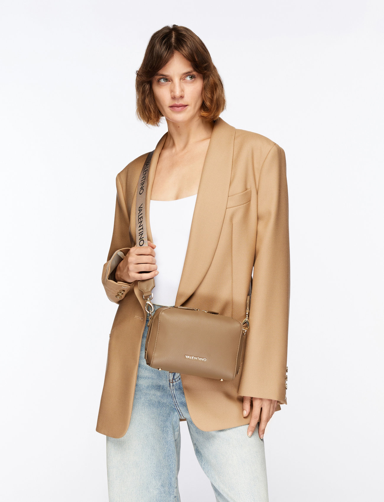 Valentino Bags - PATTIE - crossbody bags - taupe/multicolor - 0