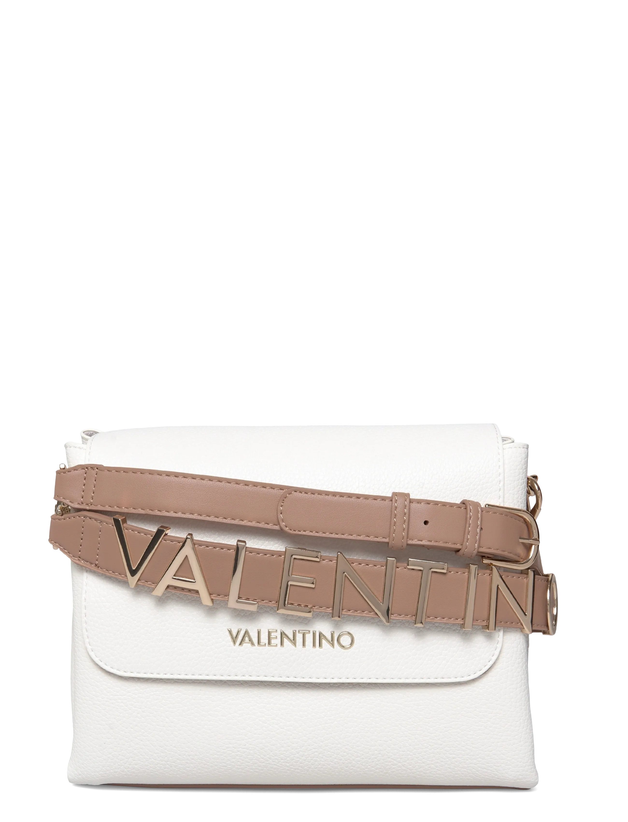 Valentino Bags ALEXIA - Crossbody Bags - BIANCO/CUOIO / white