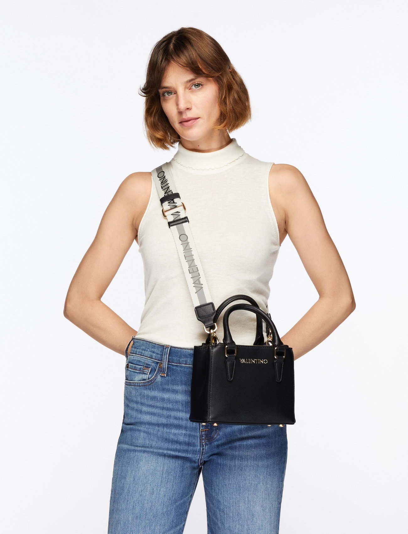 VALENTINO　37ハーフ 新品未使用 Valentino Bags Zero Re (VBMVBS7B307N) - Handbags - Boozt.com