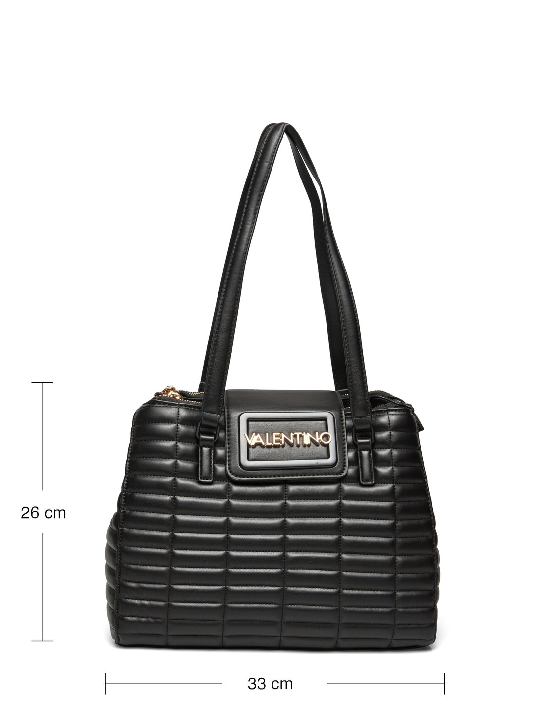 Black quilted valentino bag deals