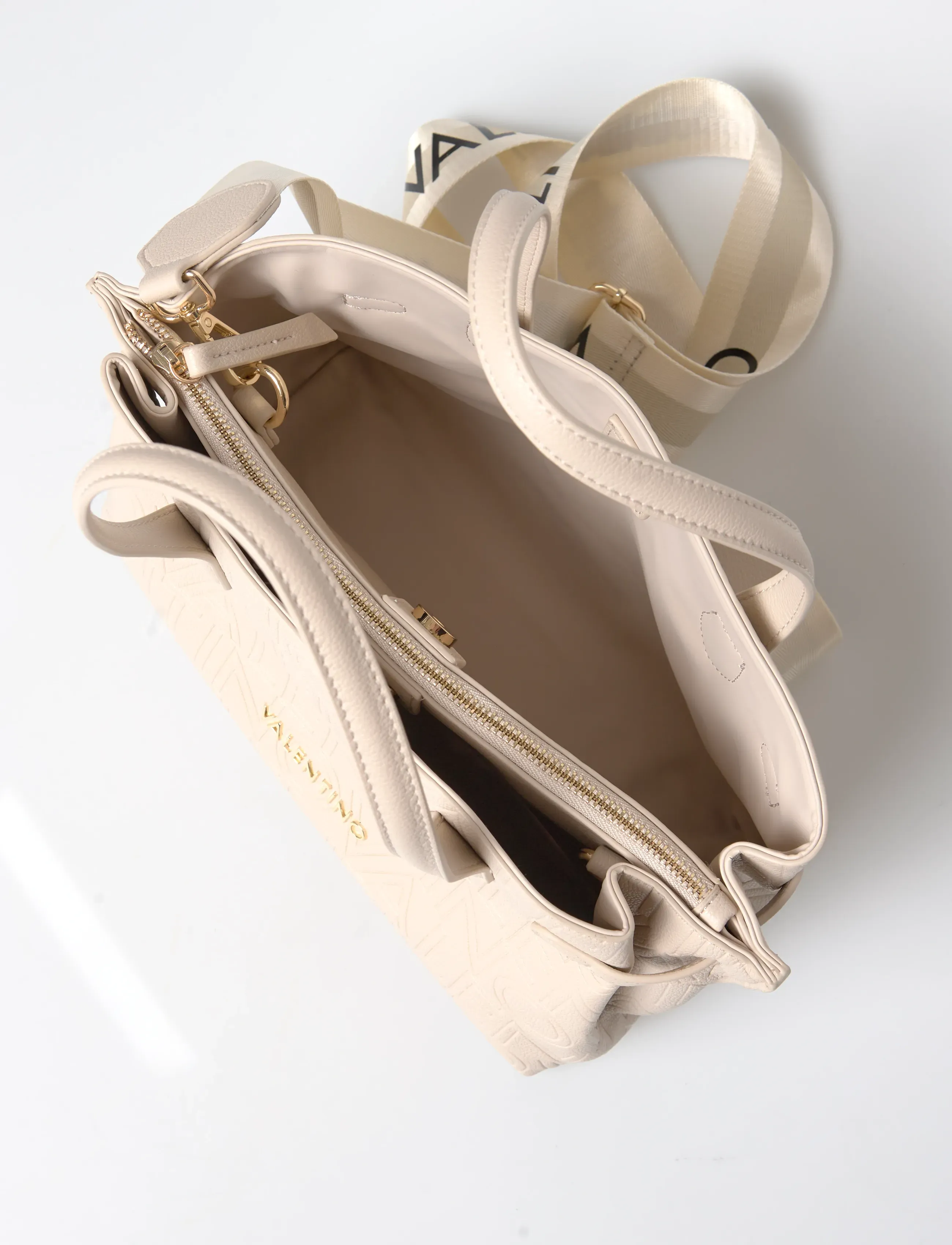 Valentino Bags - PANSY - talpios rankinės - ecru - 5