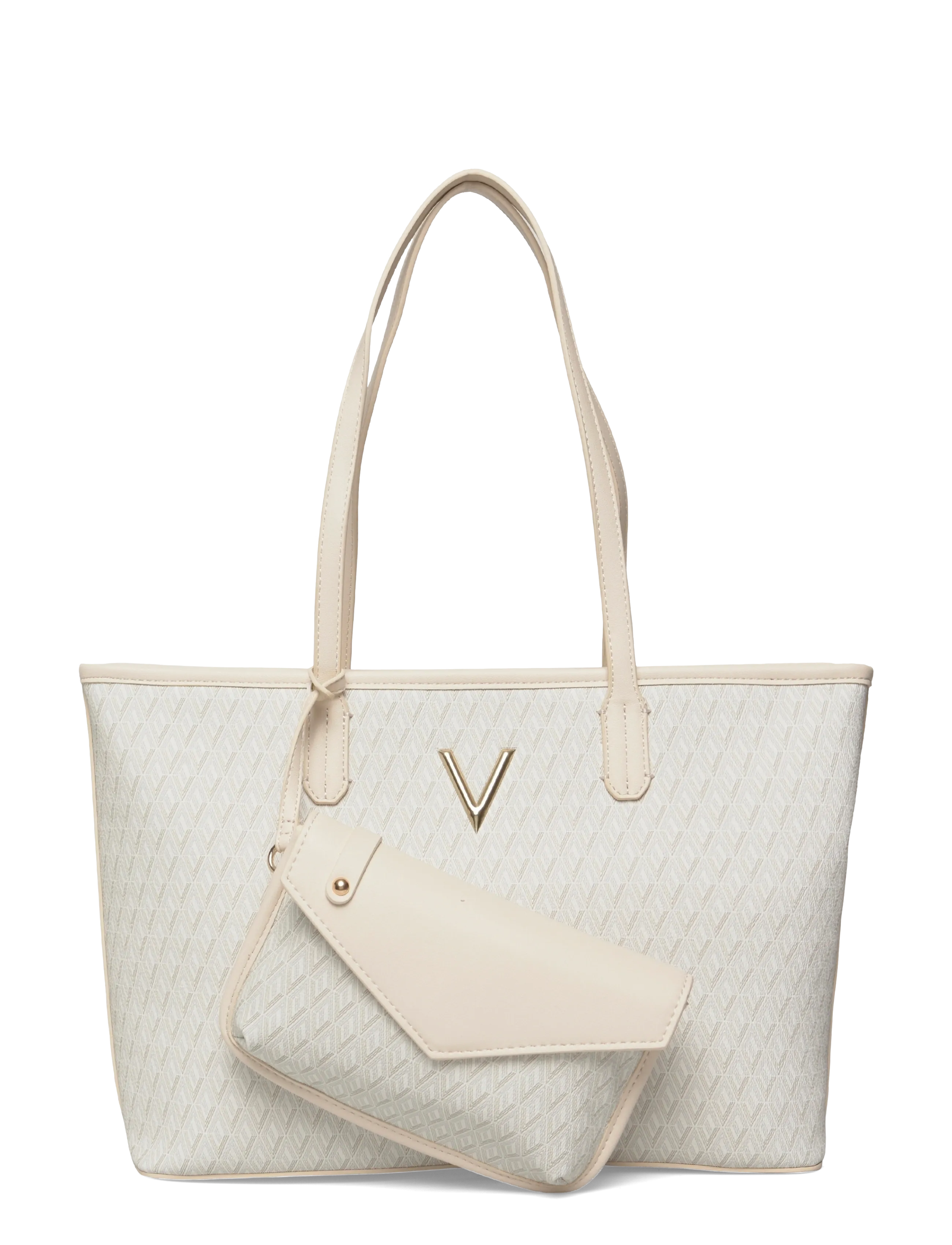 Valentino Bags QUEEN RE - Taschen - ECRU/MULTI / gold