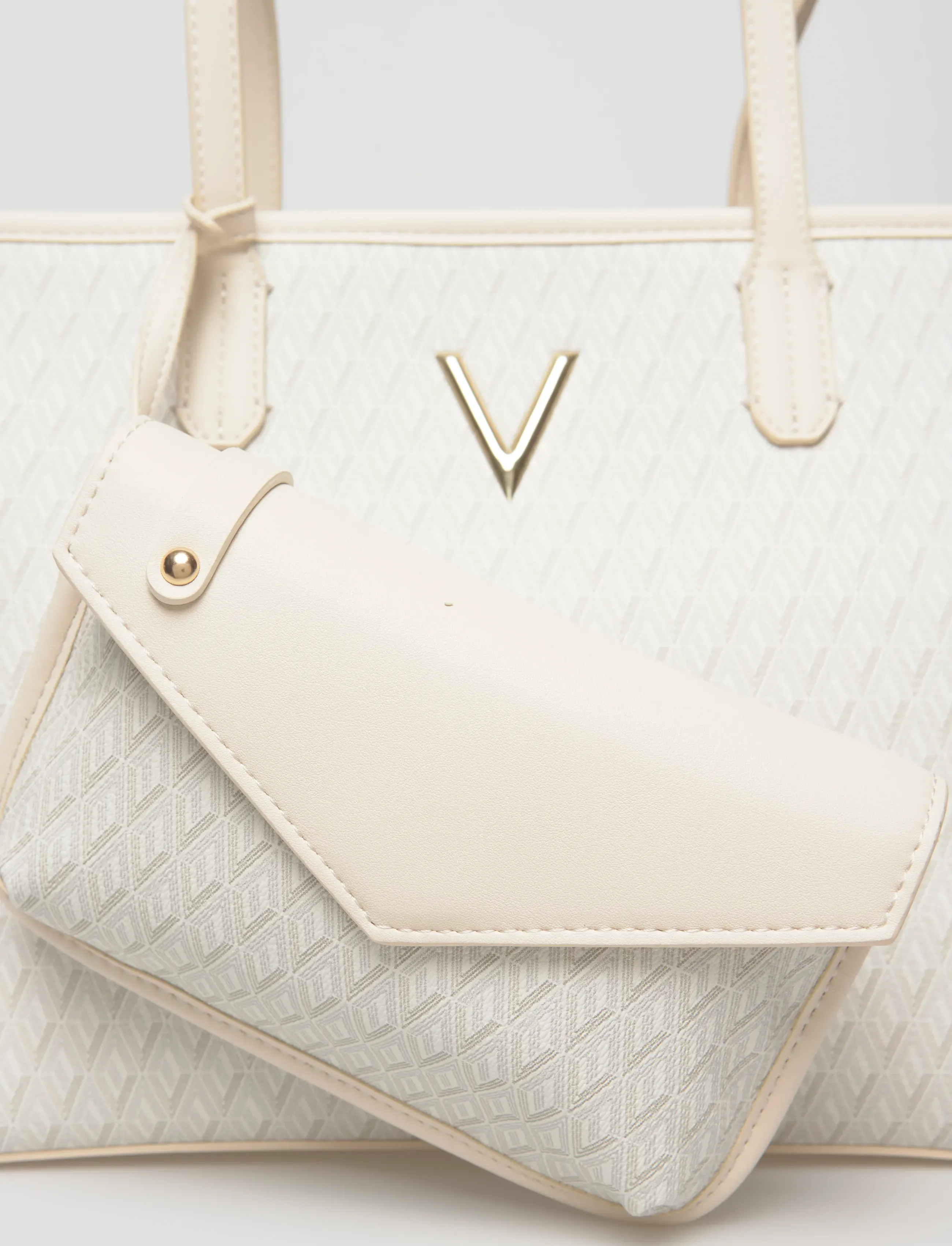 Valentino Bags - QUEEN RE - shopper - ecru/multi - 3
