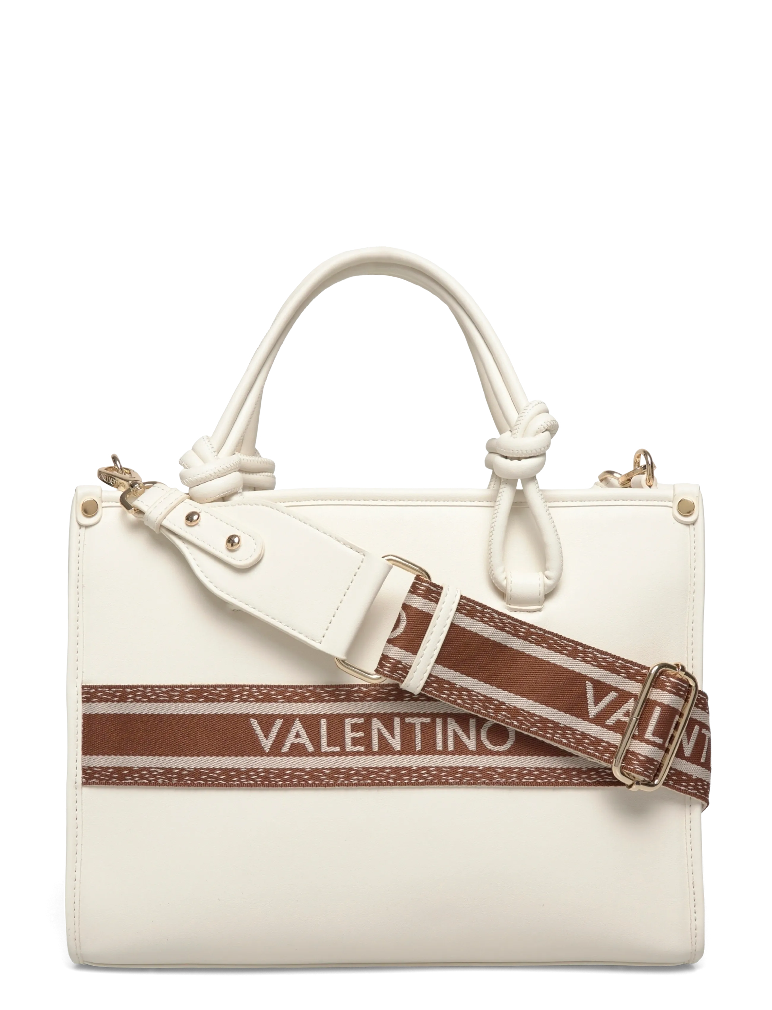 Valentino Bags Aella, Kvinder, Tote Taske, Hvid, Str: ONE SIZE