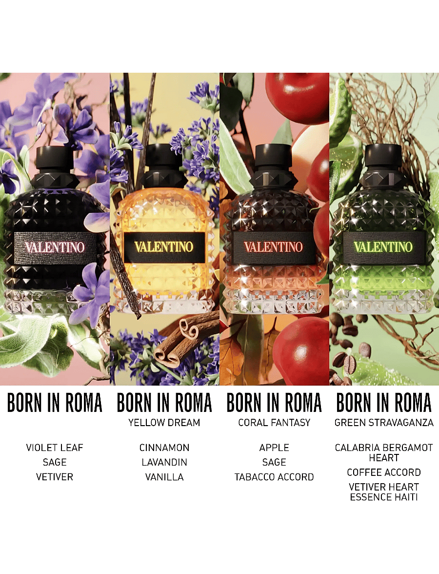 Valentino Fragrance - Valentino Born in Roma Uomo Coral Fantasy Eau de Toilette 100 ml - til ham - clear - 4