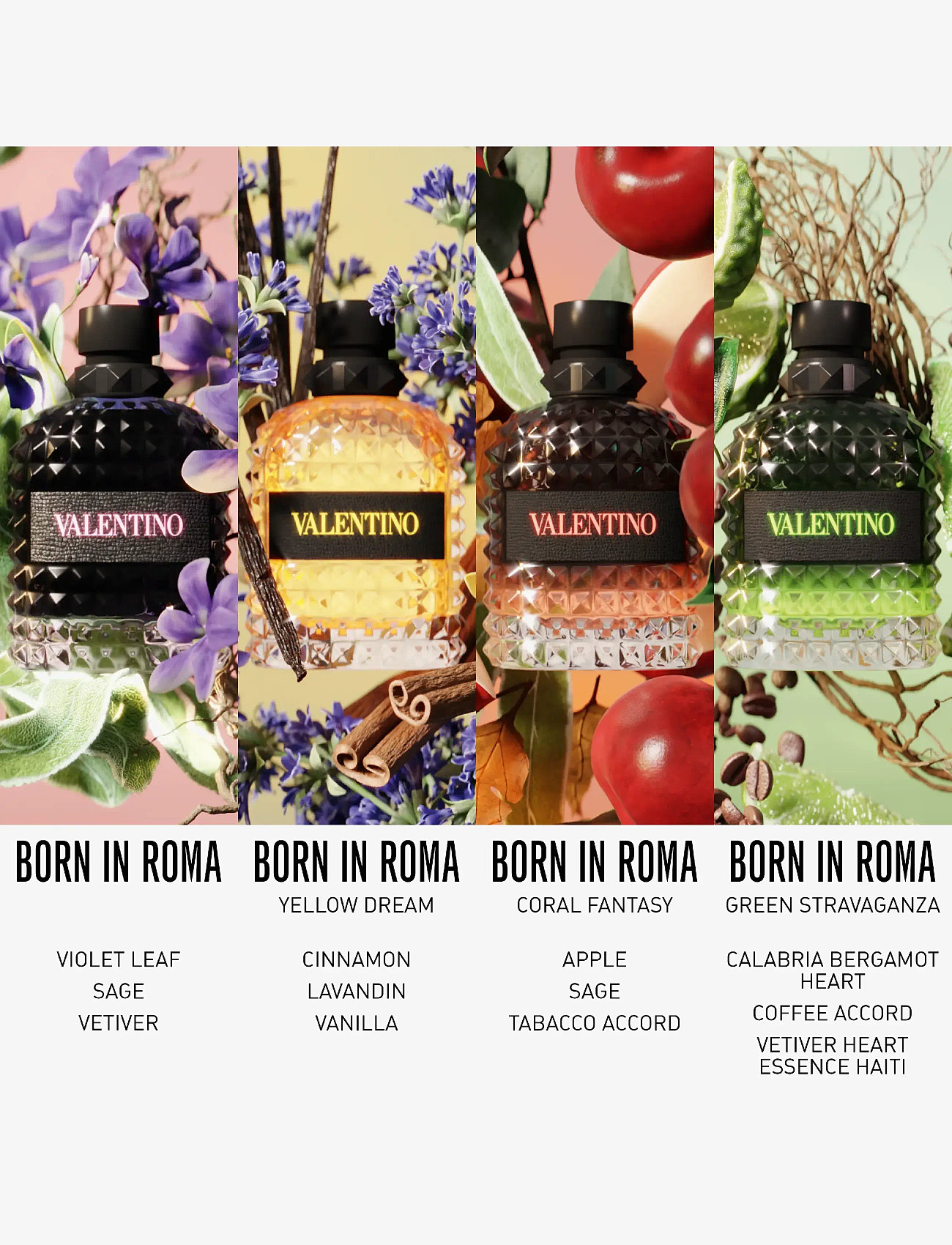 Valentino Fragrance - Valentino Born in Roma Uomo Intense Eau de Parfum 50ml - eau de toilette - clear - 3