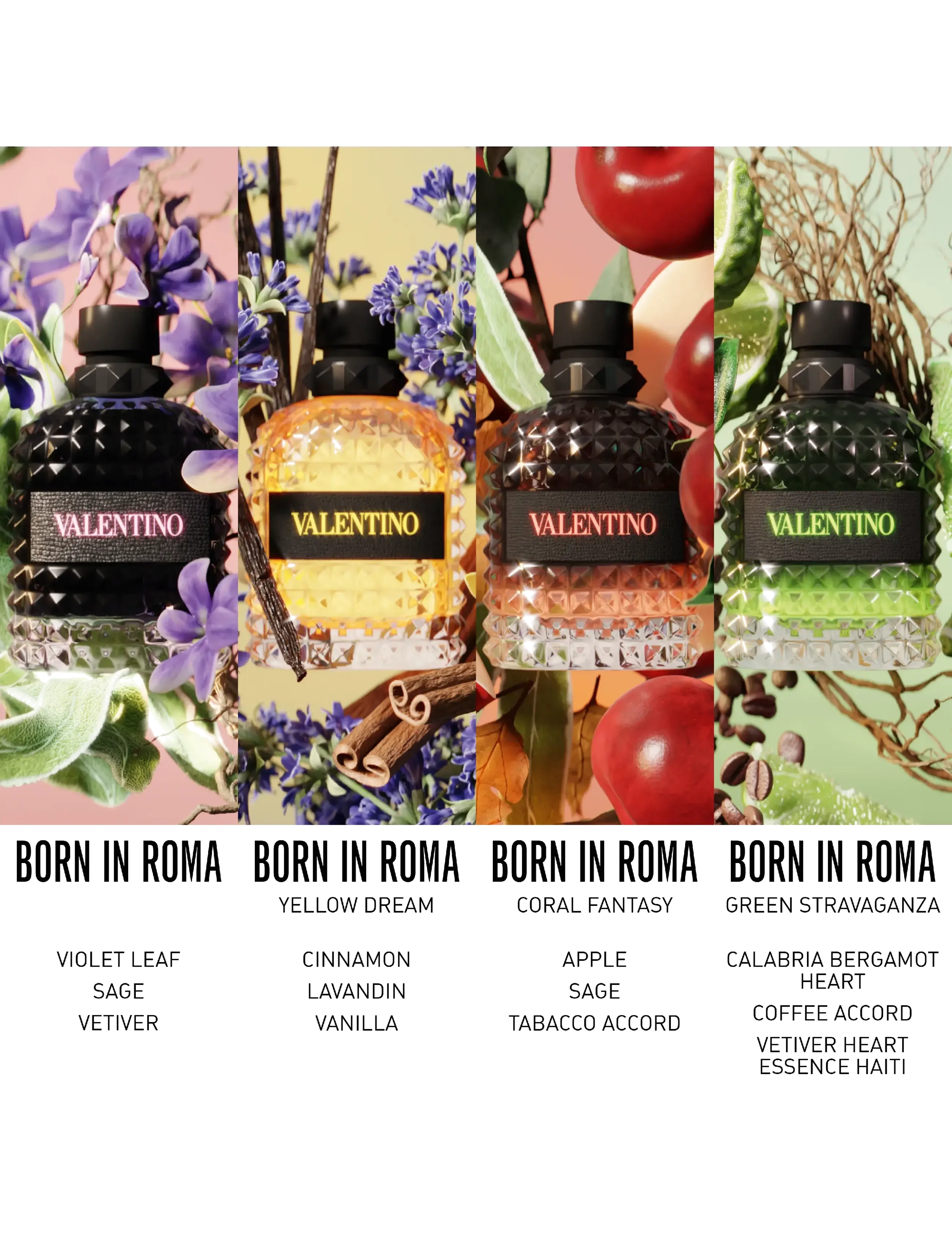 Valentino Fragrance - Valentino Born in Roma Uomo Intense Eau de Parfum 50ml - bliv klar til date night - clear - 3