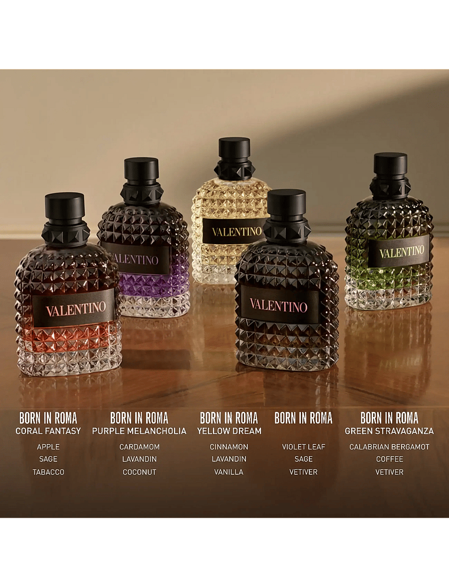 Valentino Fragrance - Valentino Born in Roma Uomo Eau de Parfum Intense Fragrance 50ml - redo för date night - clear - 5