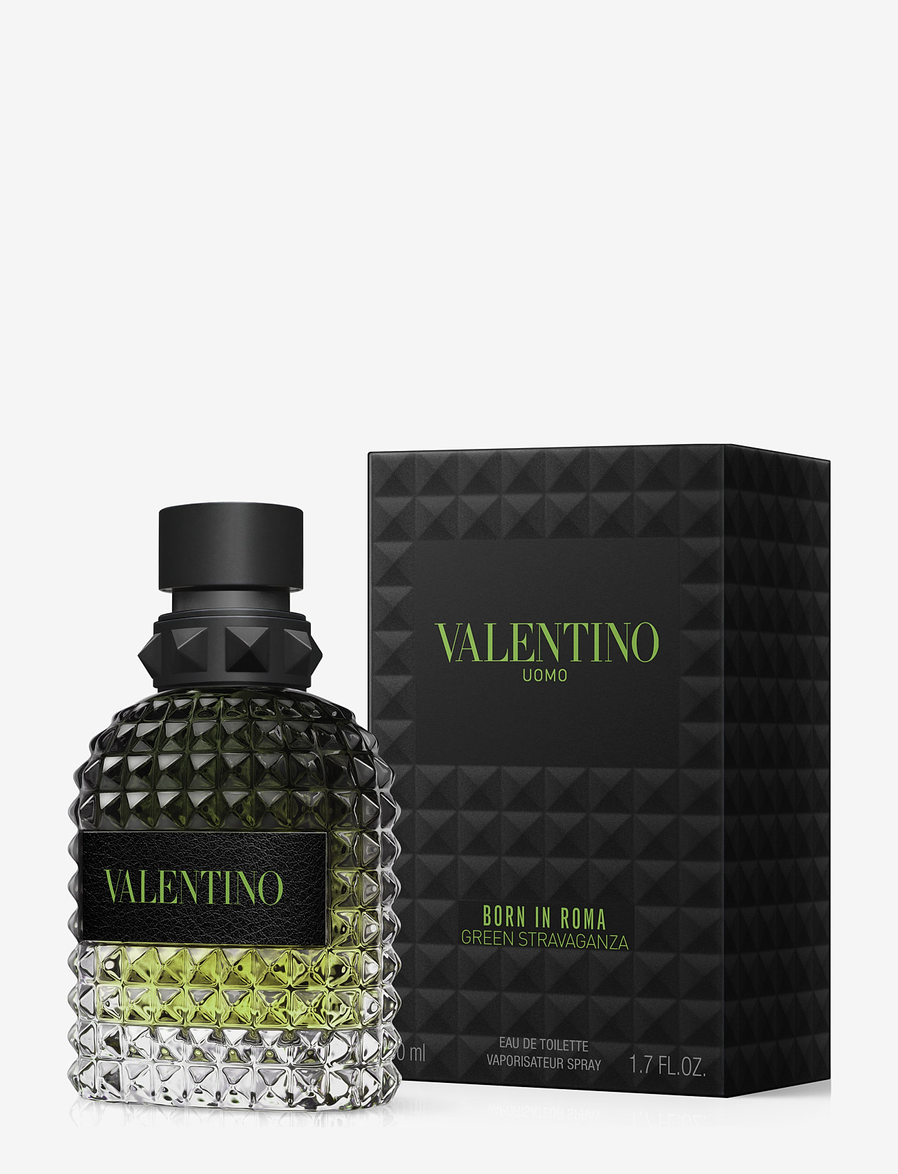 Valentino Fragrance - Valentino Born In Roma Uomo Green Stravaganza Eau De Toilette 50ml - till honom  - clear - 1