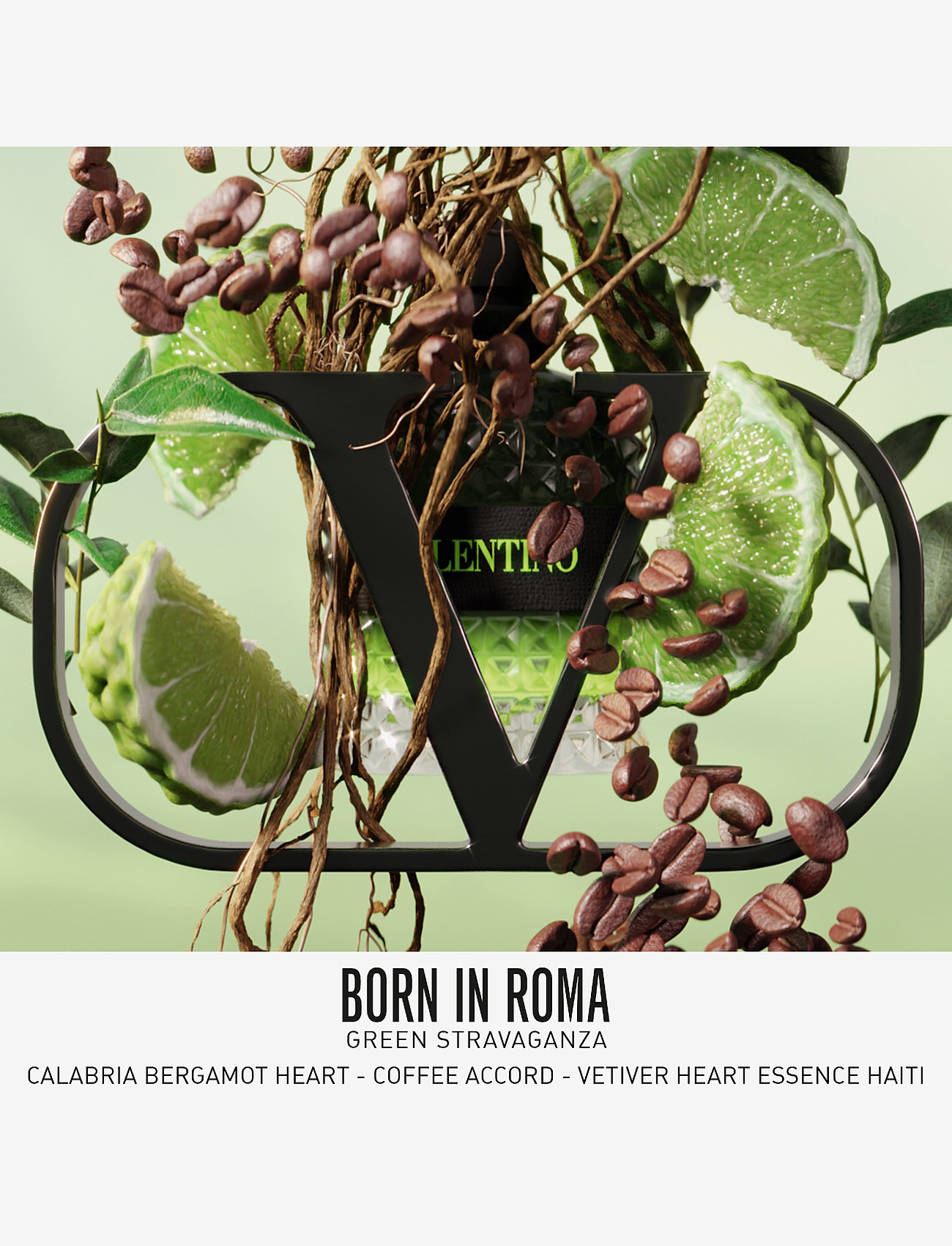 Valentino Fragrance - Valentino Born In Roma Uomo Green Stravaganza Eau De Toilette 50ml - till honom  - clear - 2