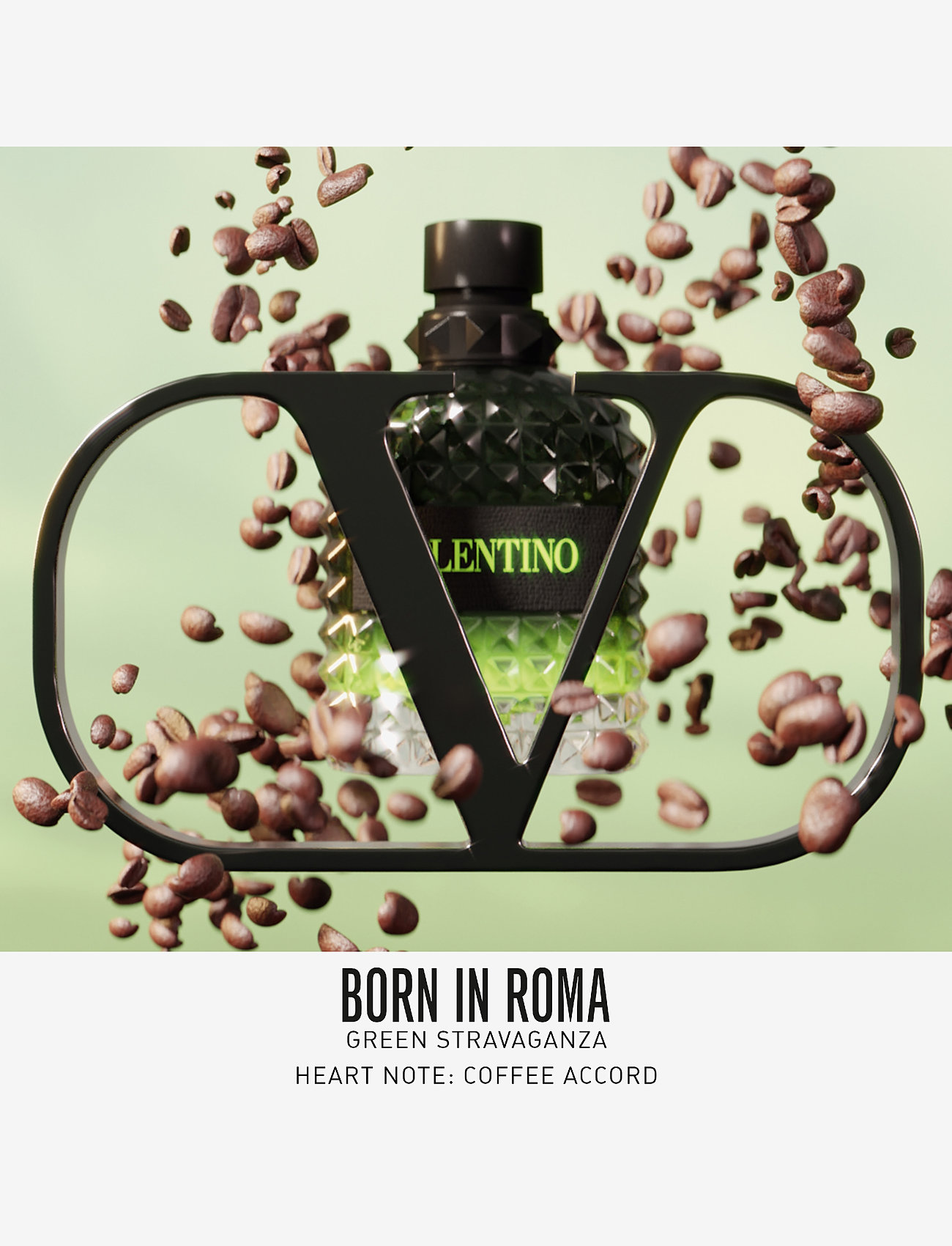 Valentino Fragrance - Valentino Born In Roma Uomo Green Stravaganza Eau De Toilette 50ml - till honom  - clear - 4