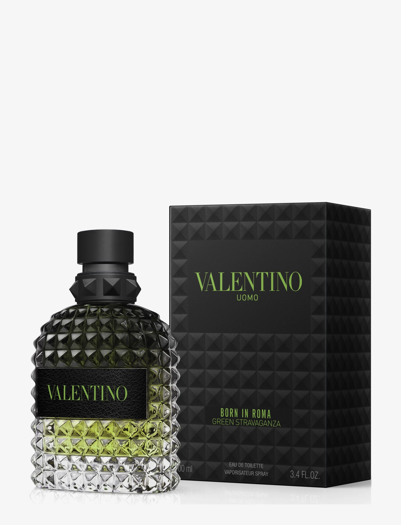 Valentino Fragrance - Valentino Born In Roma Uomo Green Stravaganza Eau De Toilette 100ml - til ham  - clear - 1