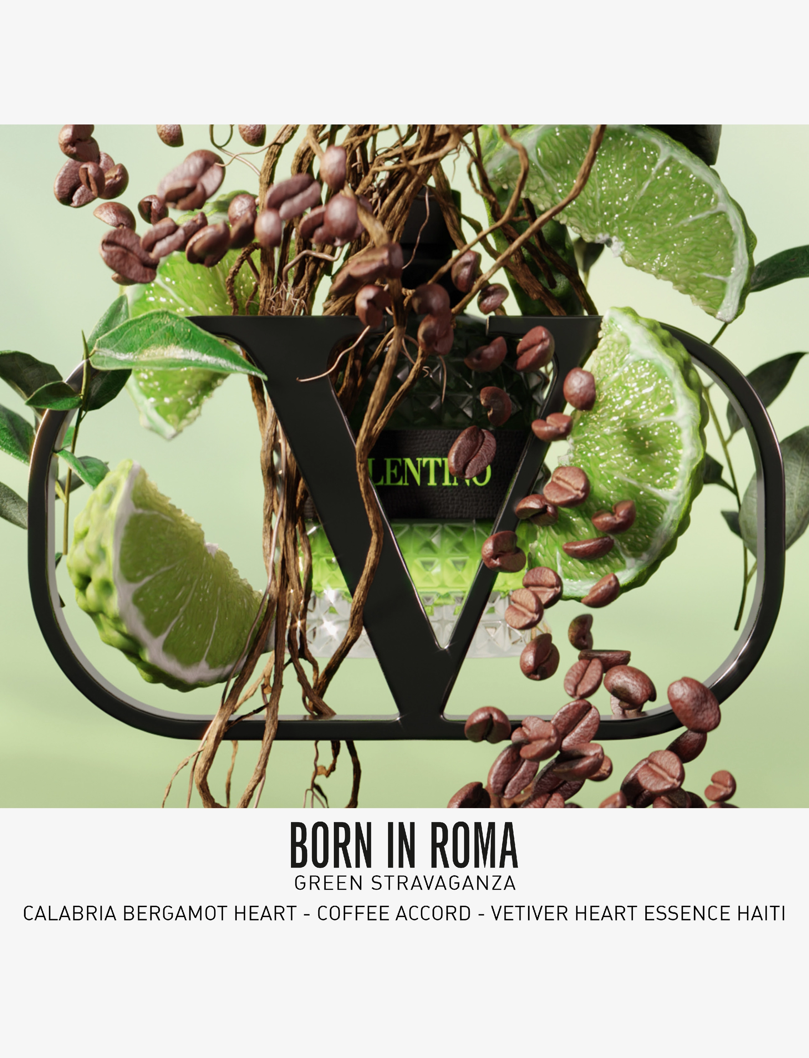 Valentino Fragrance - Valentino Born In Roma Uomo Green Stravaganza Eau De Toilette 100ml - til ham  - clear - 2