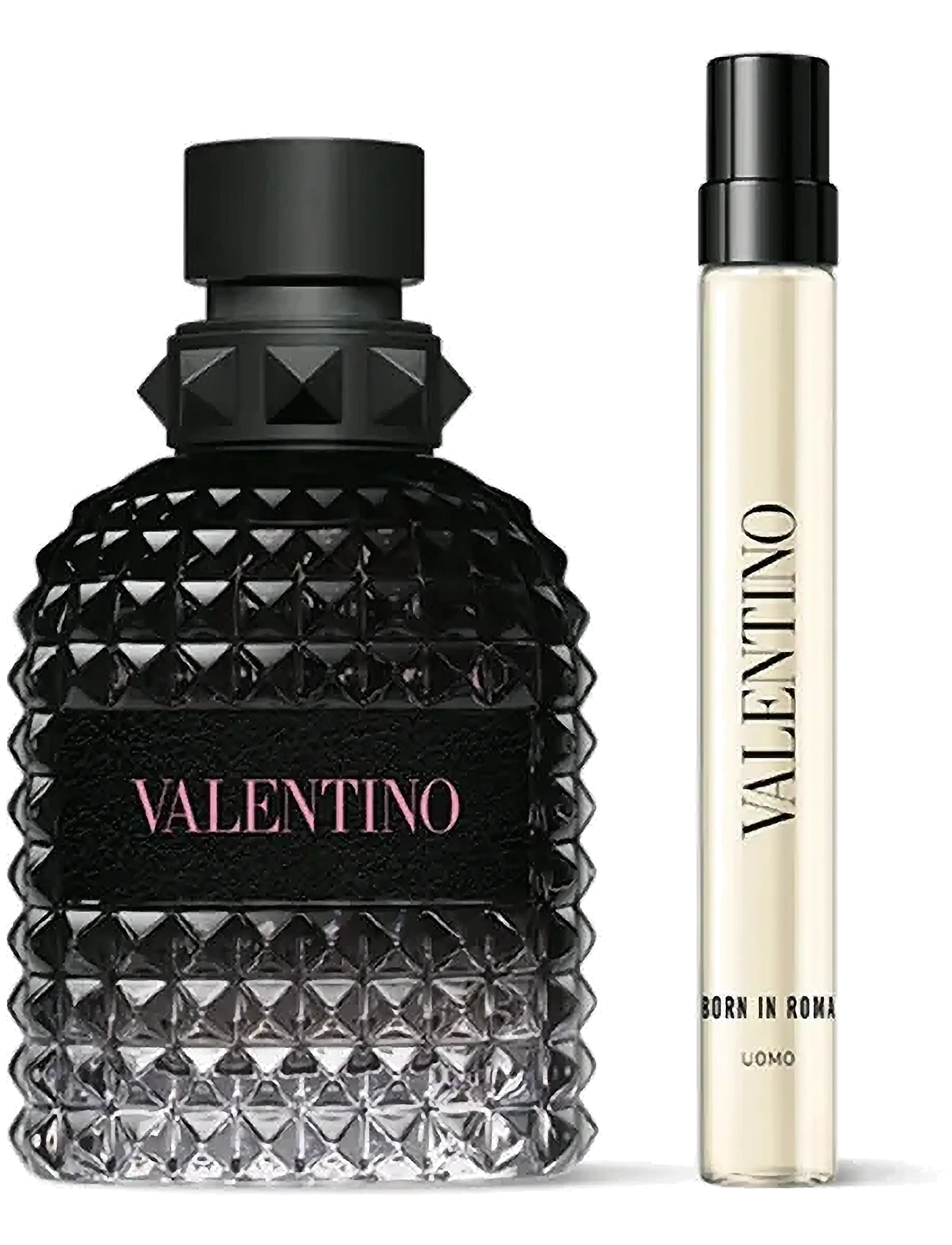 Valentino Fragrance - Valentino Uomo Born In Roma  Gift Set 2025 - Eau de Toilette 50ml & 10ml - til ham  - clear - 2