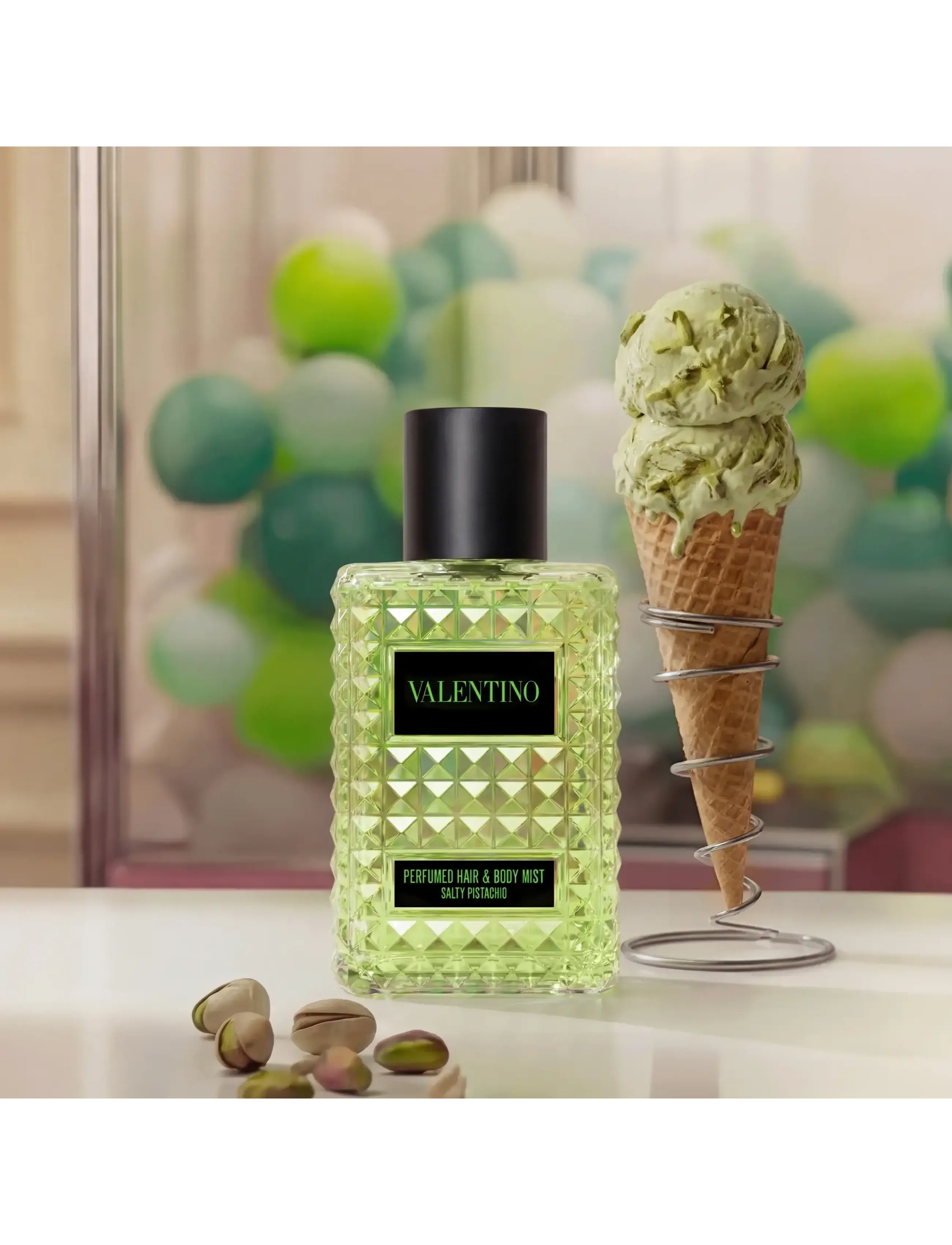 Valentino Fragrance - Valentino Born in Roma Hair and Body Mist Salty Pistachio 100ml - til hende  - clear - 2