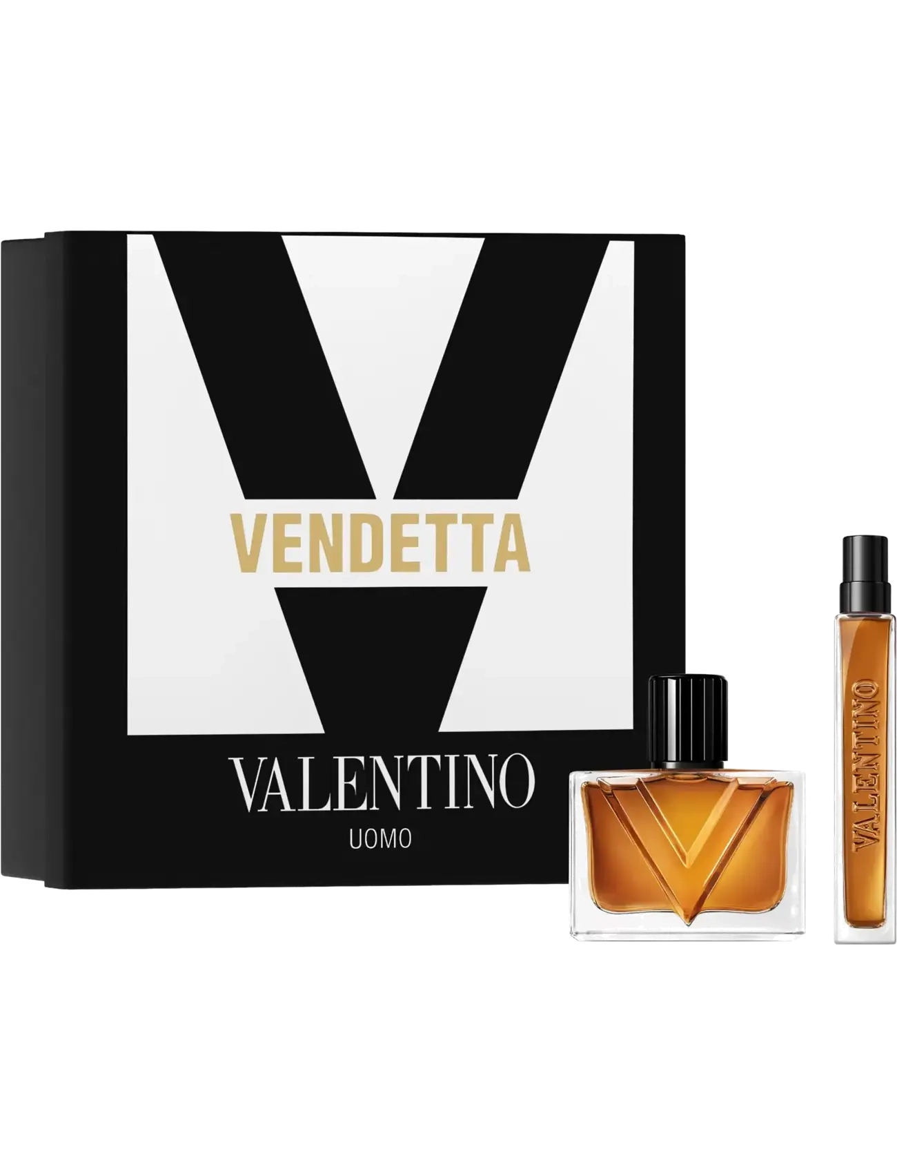 Valentino Fragrance Valentino Vendetta Uomo Eau de Parfum, Holiday Gift Set, 50ml + 10ml - Gåvoset - CLEAR / undefined