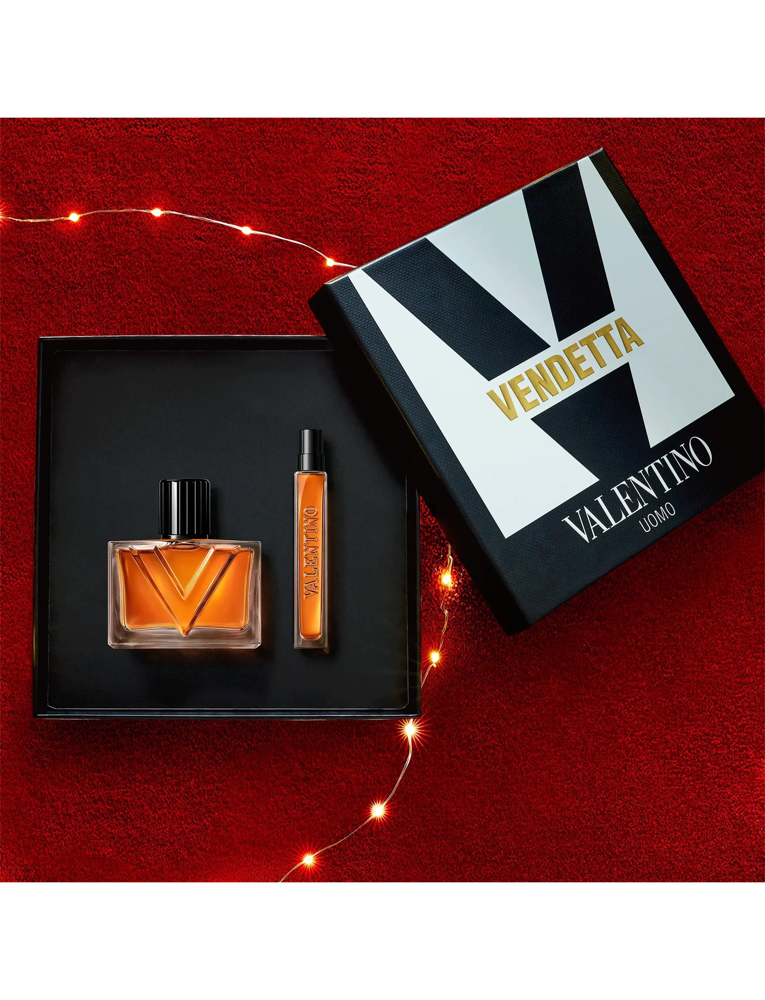 Valentino Fragrance - Valentino Vendetta Uomo Eau de Parfum, Holiday Gift Set, 50ml + 10ml - clear - 1