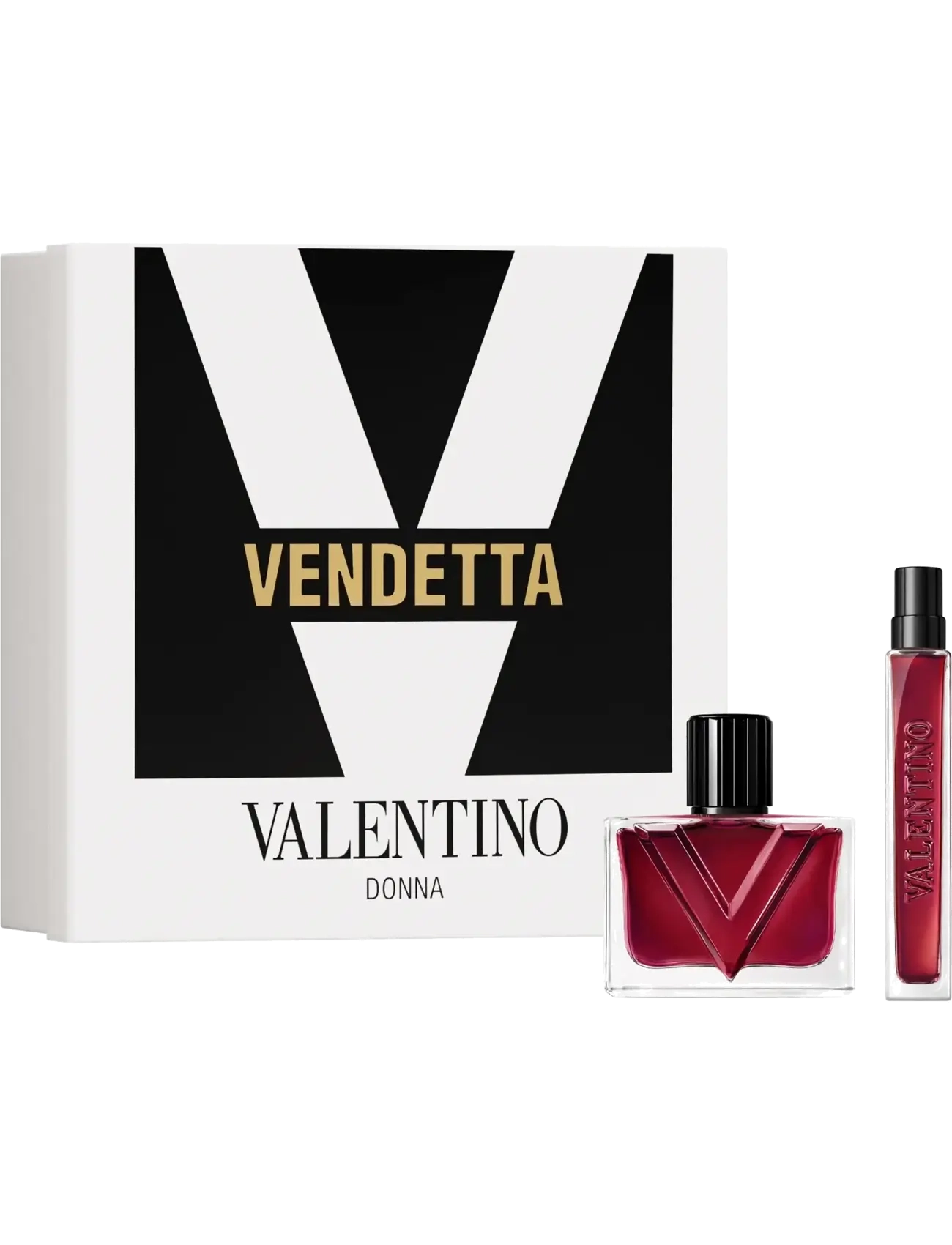 Valentino Fragrance Valentino Vendetta Eau de Parfum, Holiday Gift Set, 50ml + 10ml - Gavesæt - CLEAR / undefined