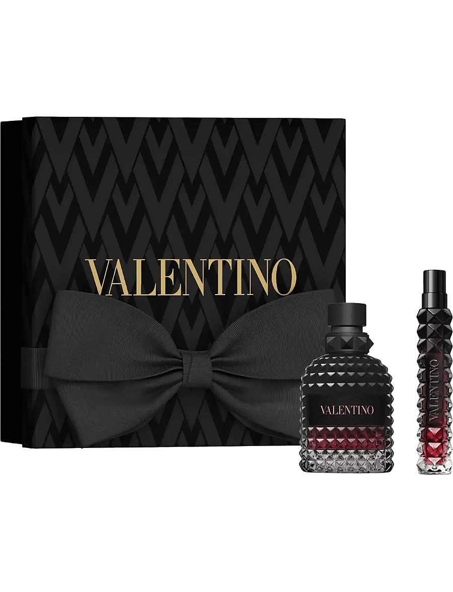 Valentino Fragrance - Valentino Born in Roma Uomo Intense, Holiday Gift Set, 50ml + 10ml - gåvoset - clear - 0