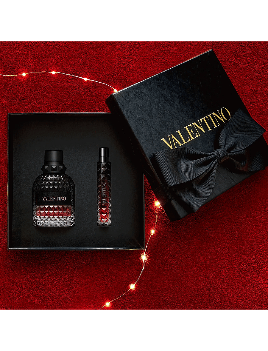 Valentino Fragrance - Valentino Born in Roma Uomo Intense, Holiday Gift Set, 50ml + 10ml - gåvoset - clear - 1