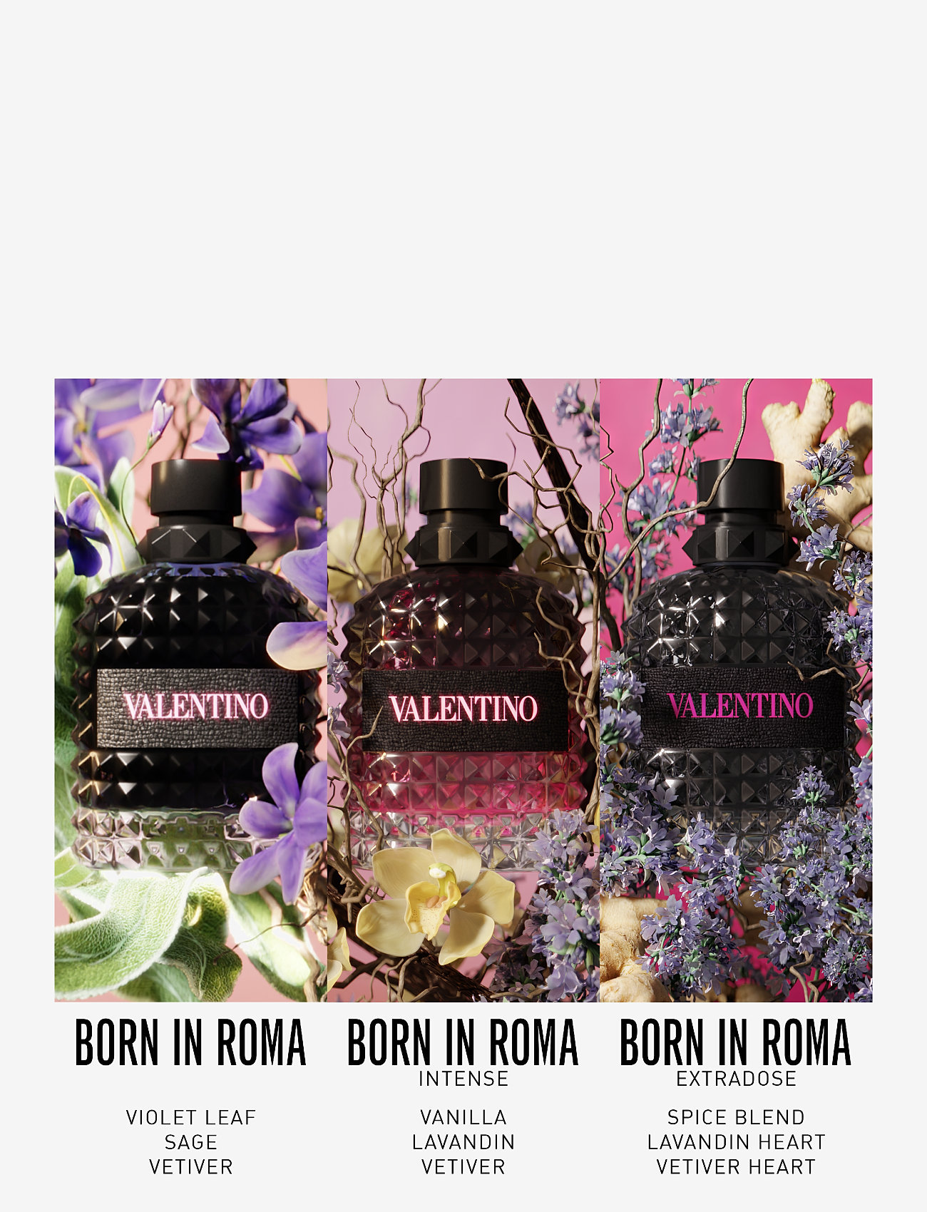 Valentino Fragrance - Valentino Born in Roma Uomo Extradose Parfum 50ml - till honom  - clear - 4