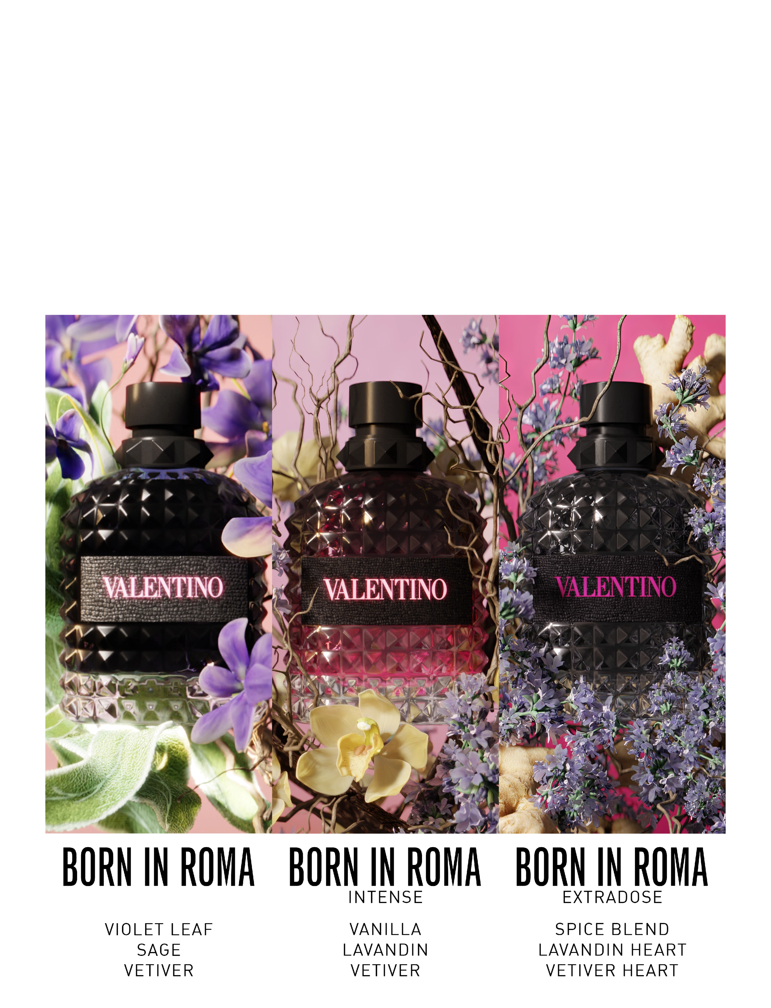 Valentino Fragrance - Valentino Born in Roma Uomo Extradose Parfum 50ml - til ham  - clear - 4